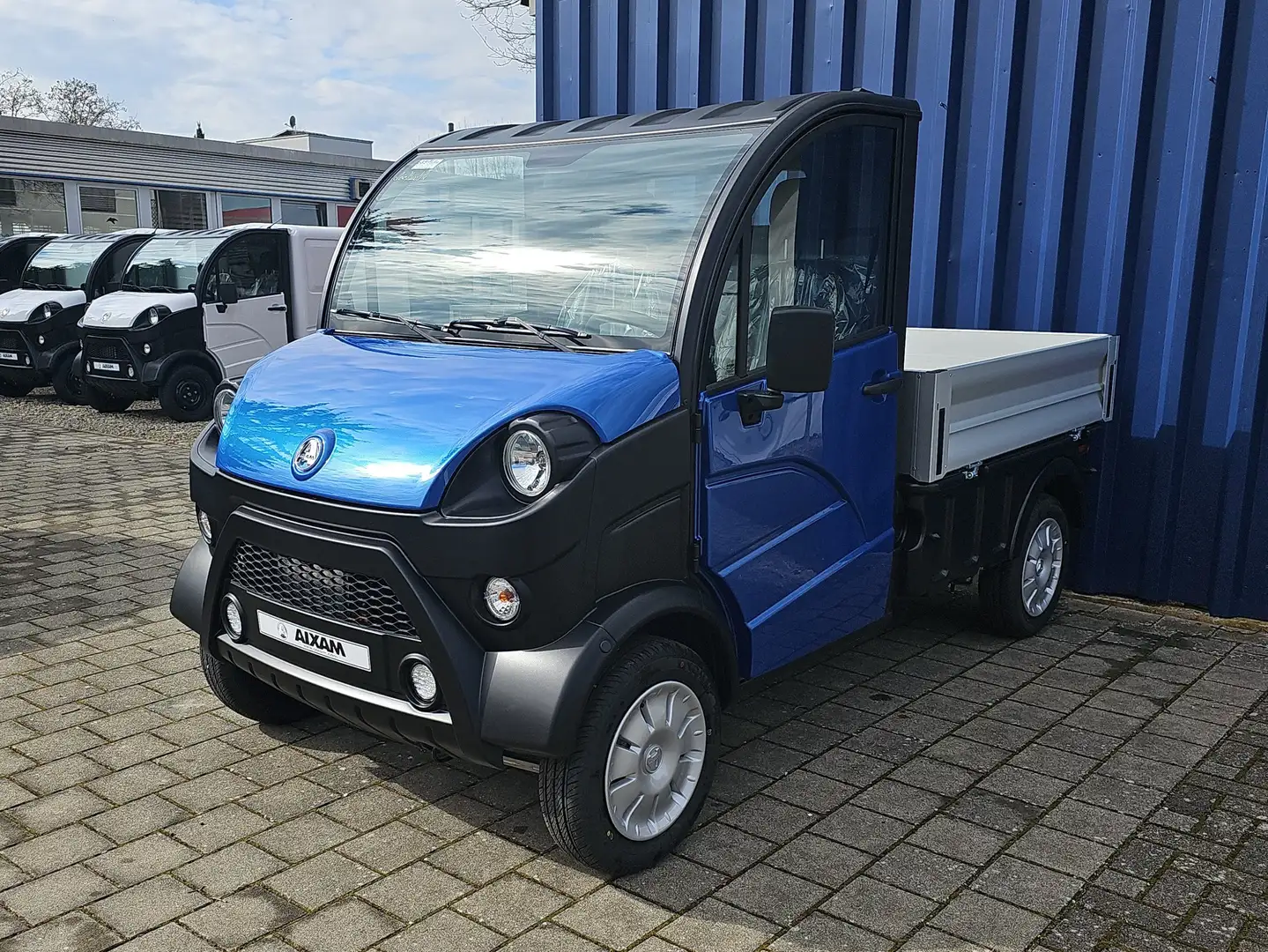 Aixam e-Truck Pritsche Blu/Azzurro - 1