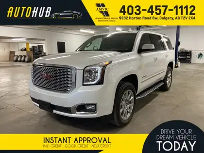 White 2017 GMC Yukon Denali 4WD SUV / Crossover Four-Wheel Drive 8-Speed Automatic