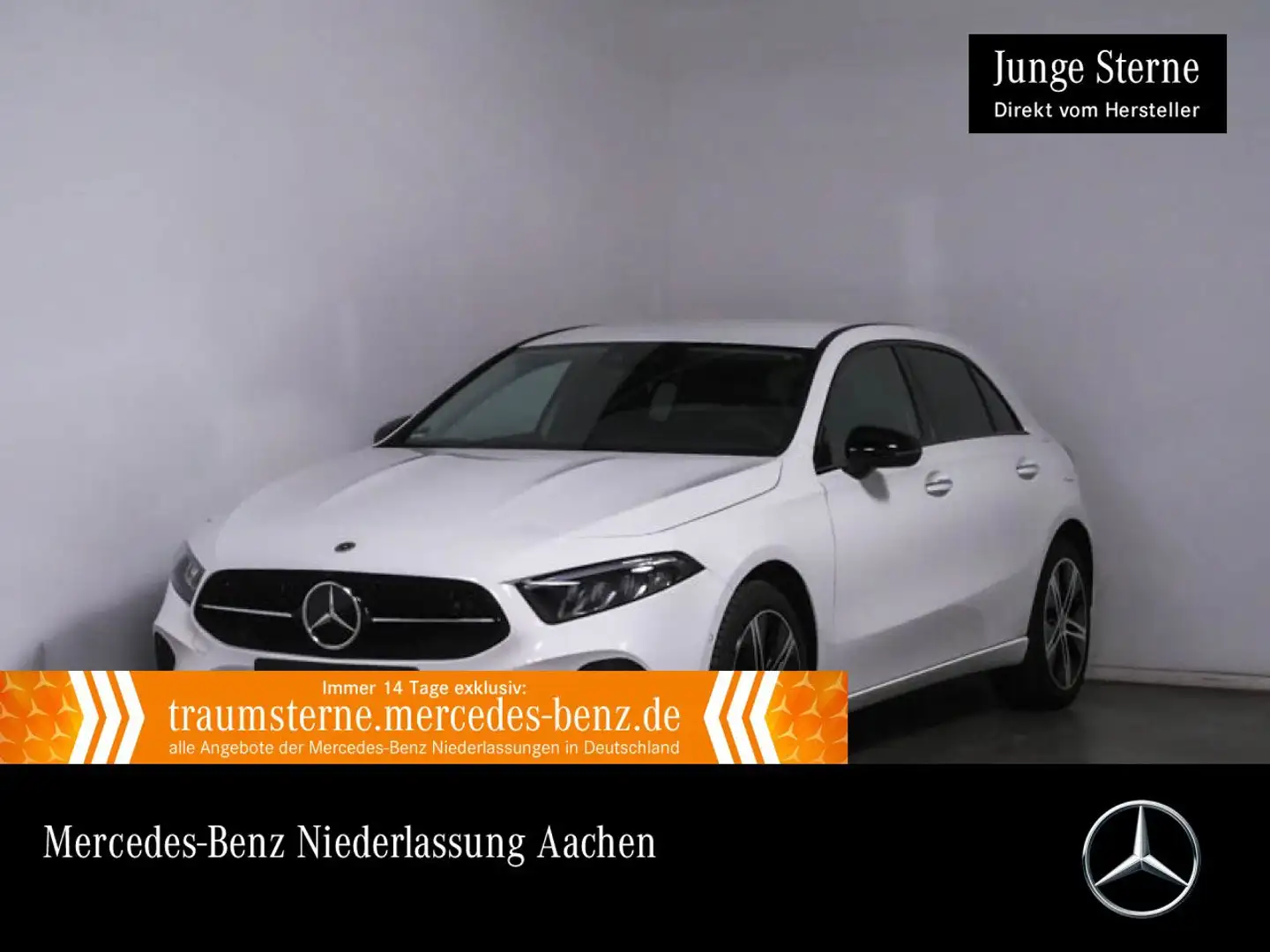Mercedes-Benz A 250 e PROGRESSIVE+NIGHT+AHK+LED+FAHRASS+KAMERA Blanco - 1