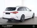 Mercedes-Benz C 180 T AMG+NIGHT+AHK+STANDHZ+19"+TOTWINKEL+SMI Blanc - thumbnail 2