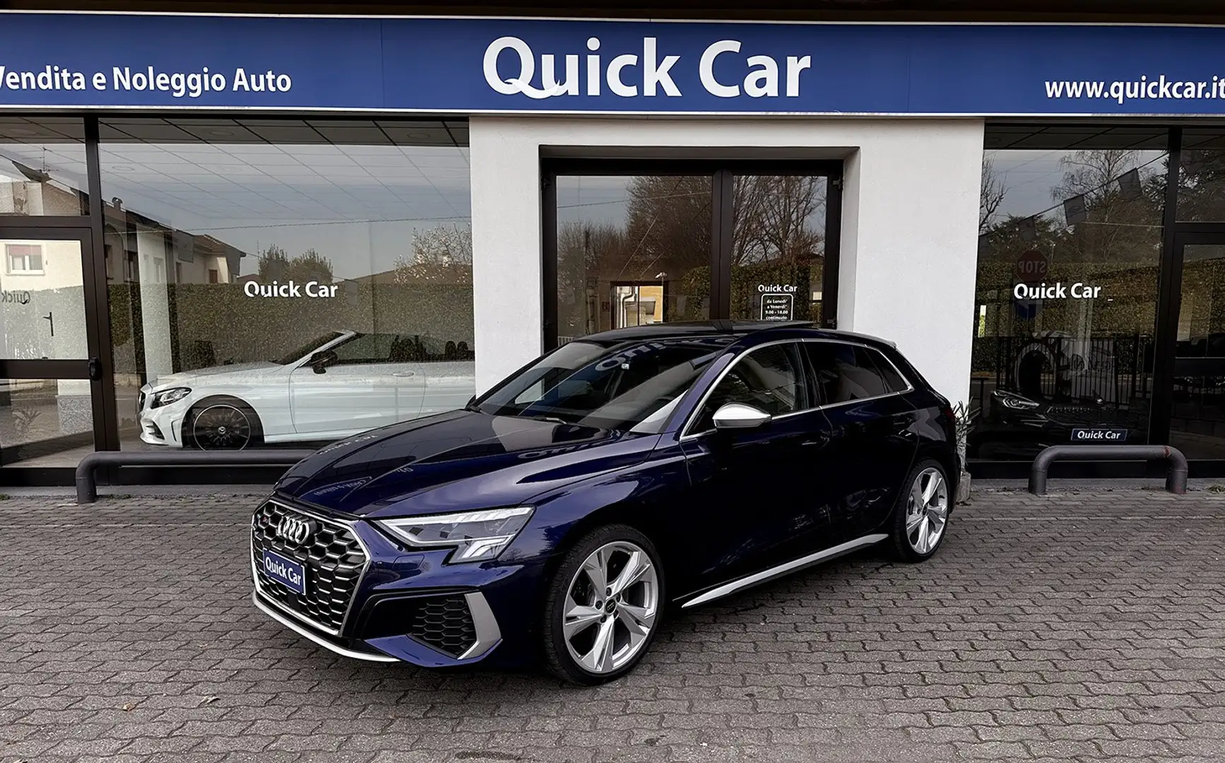 Audi S3 Sportback quattro s-tronic GARANZIA AUDI 10/2028 ! Blu/Azzurro - 2