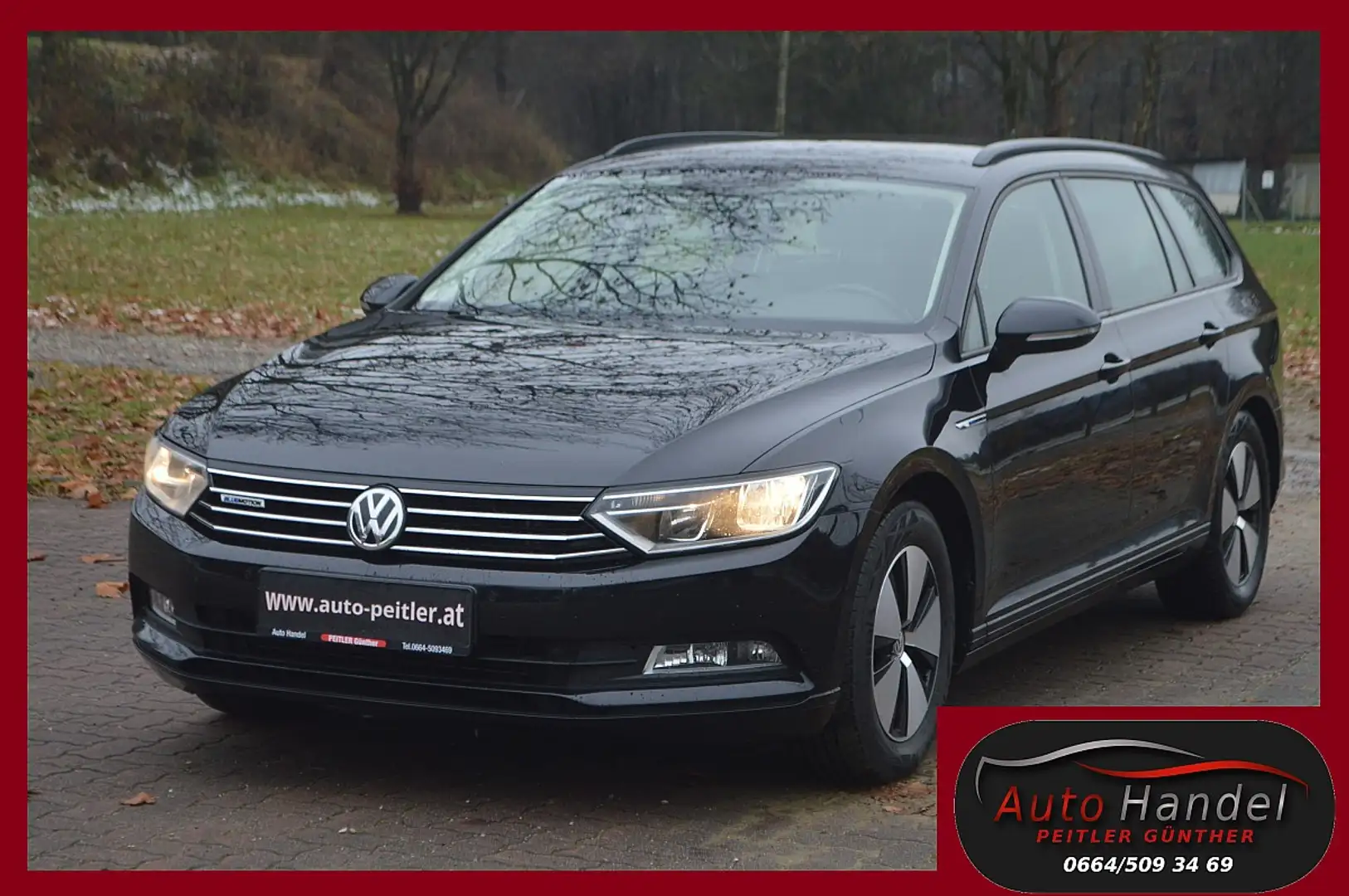 Volkswagen Passat Variant 2,0 TDI+AHK+NAVI+SHZ+PDC+ Negru - 1