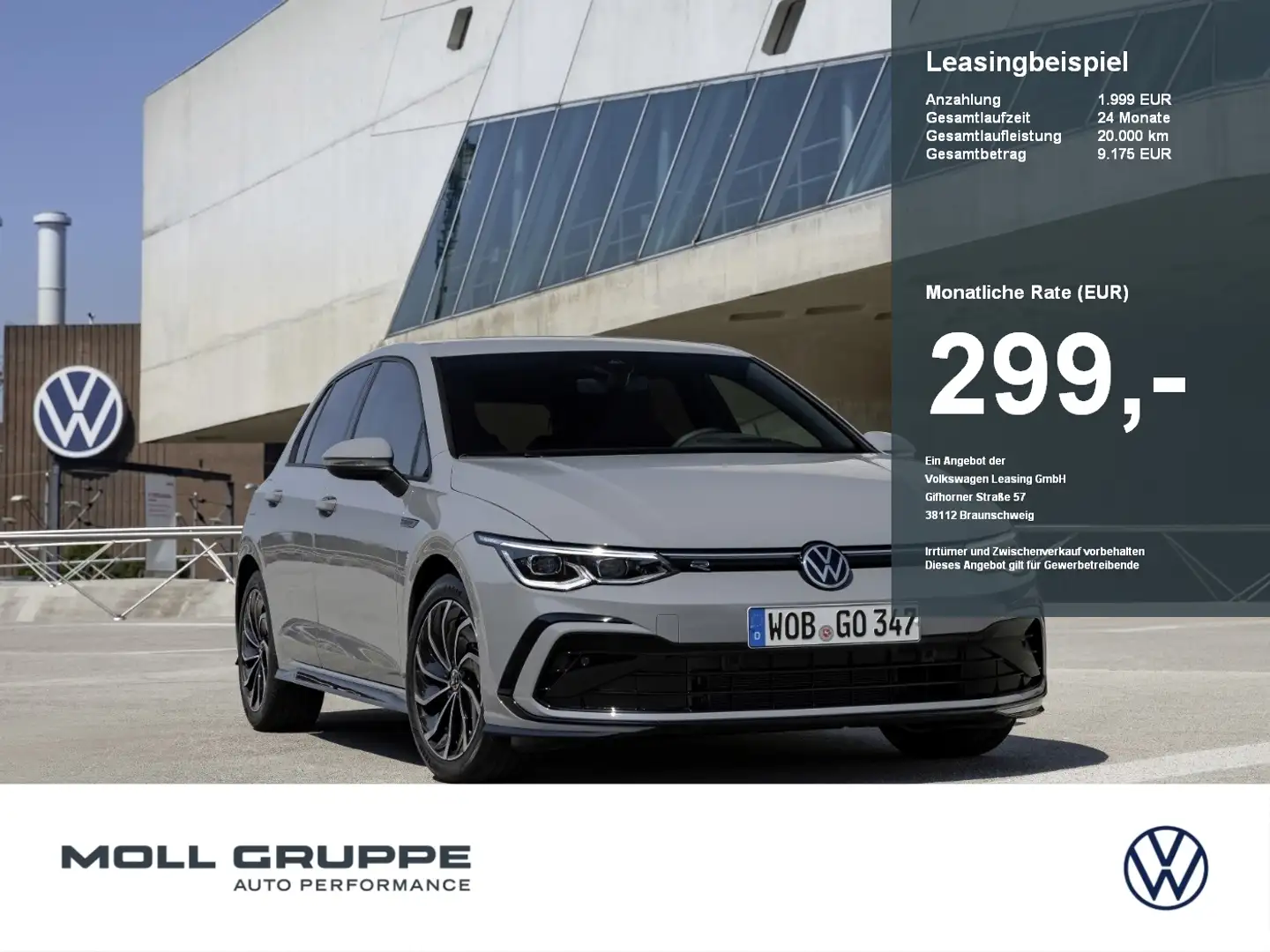 Volkswagen Golf Life 1,5 l eHybrid Gris - 1