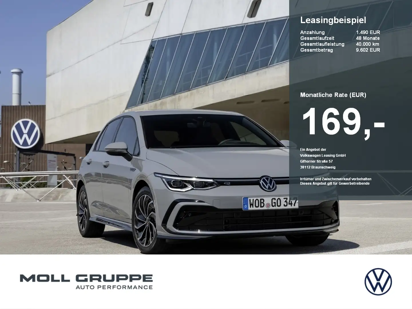 Volkswagen Golf Life 1,5 l Grijs - 1