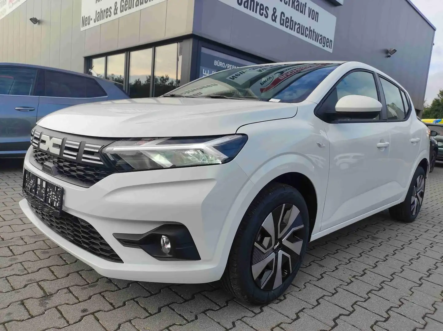 Dacia Sandero TCe 90 Tempomat'App-Con.'Bluetooth'PDC Weiß - 1