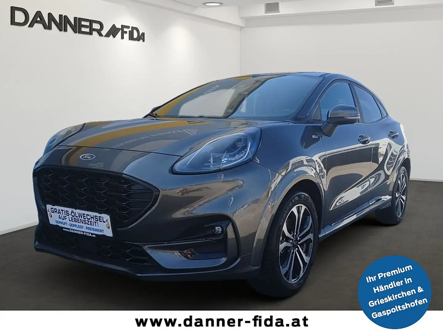 Ford Puma 125PS EcoBoost Hybrid ST-Line (SOFORT VERFÜGBAR*) Grau - 1
