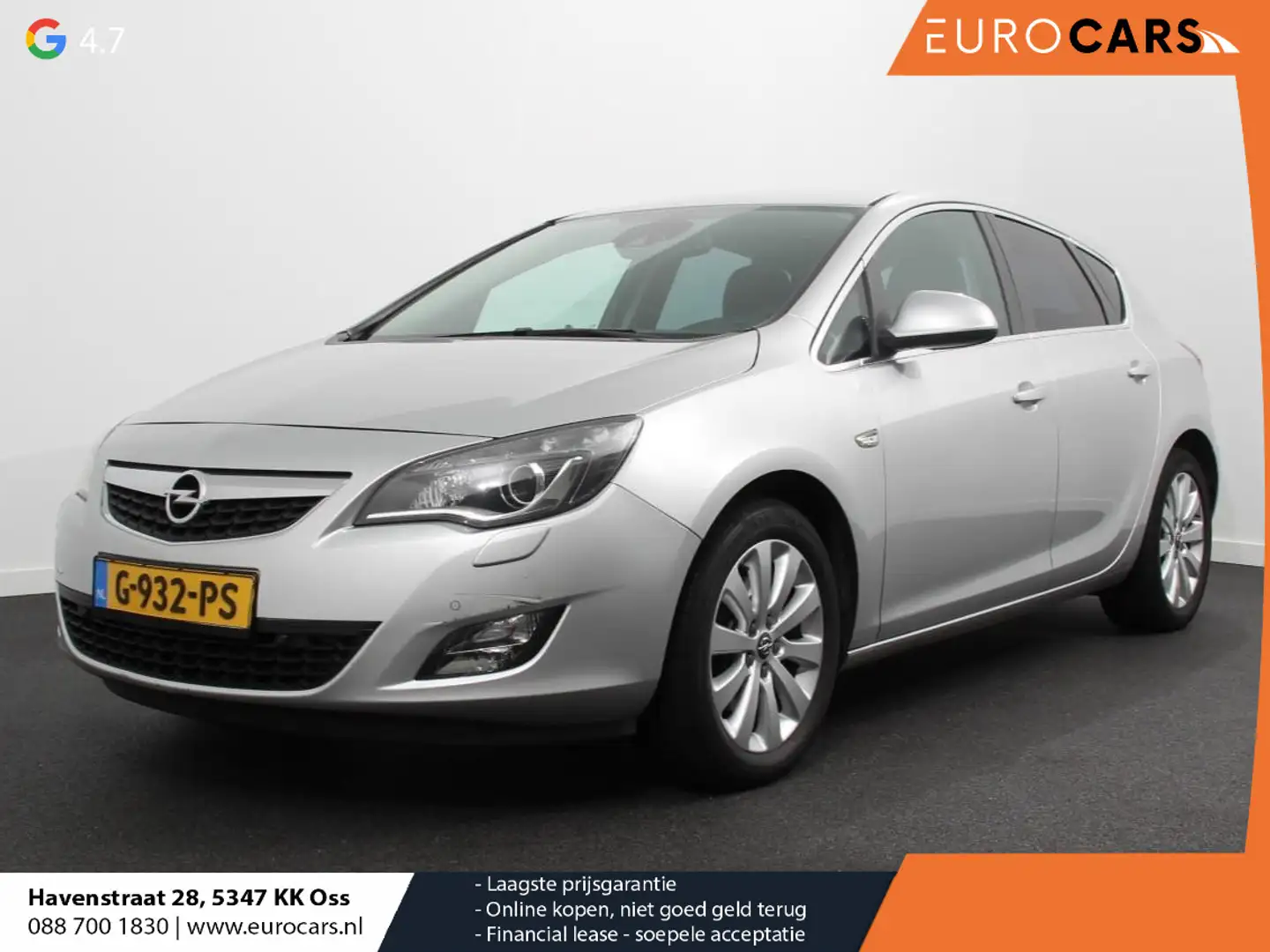 Opel Astra 1.6 Turbo Automaat Cosmo LEES OPMERKINGEN! Navigat Grijs - 1