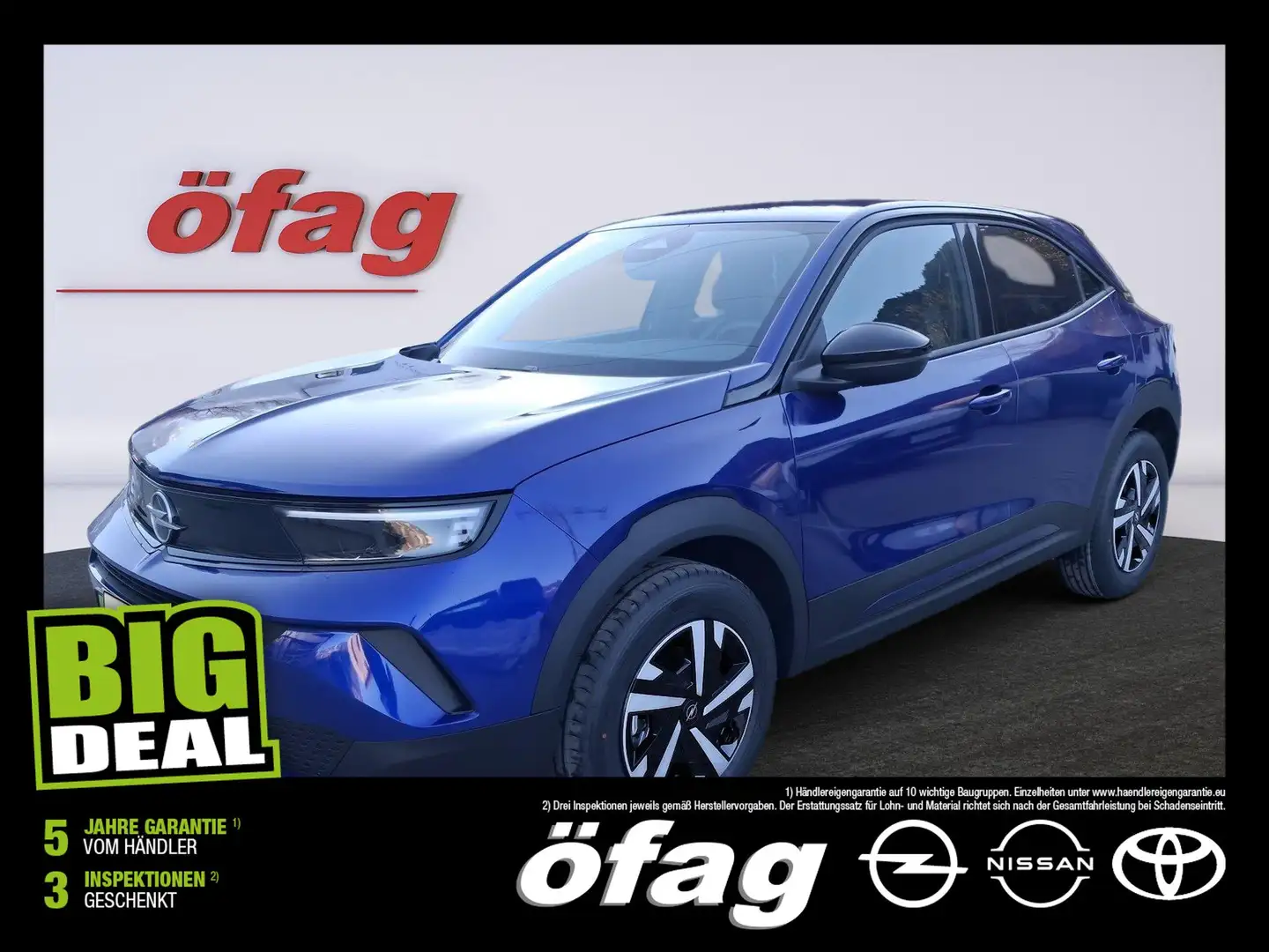 Opel Mokka 1.2 Direct Injection Turbo Edition Blau - 1