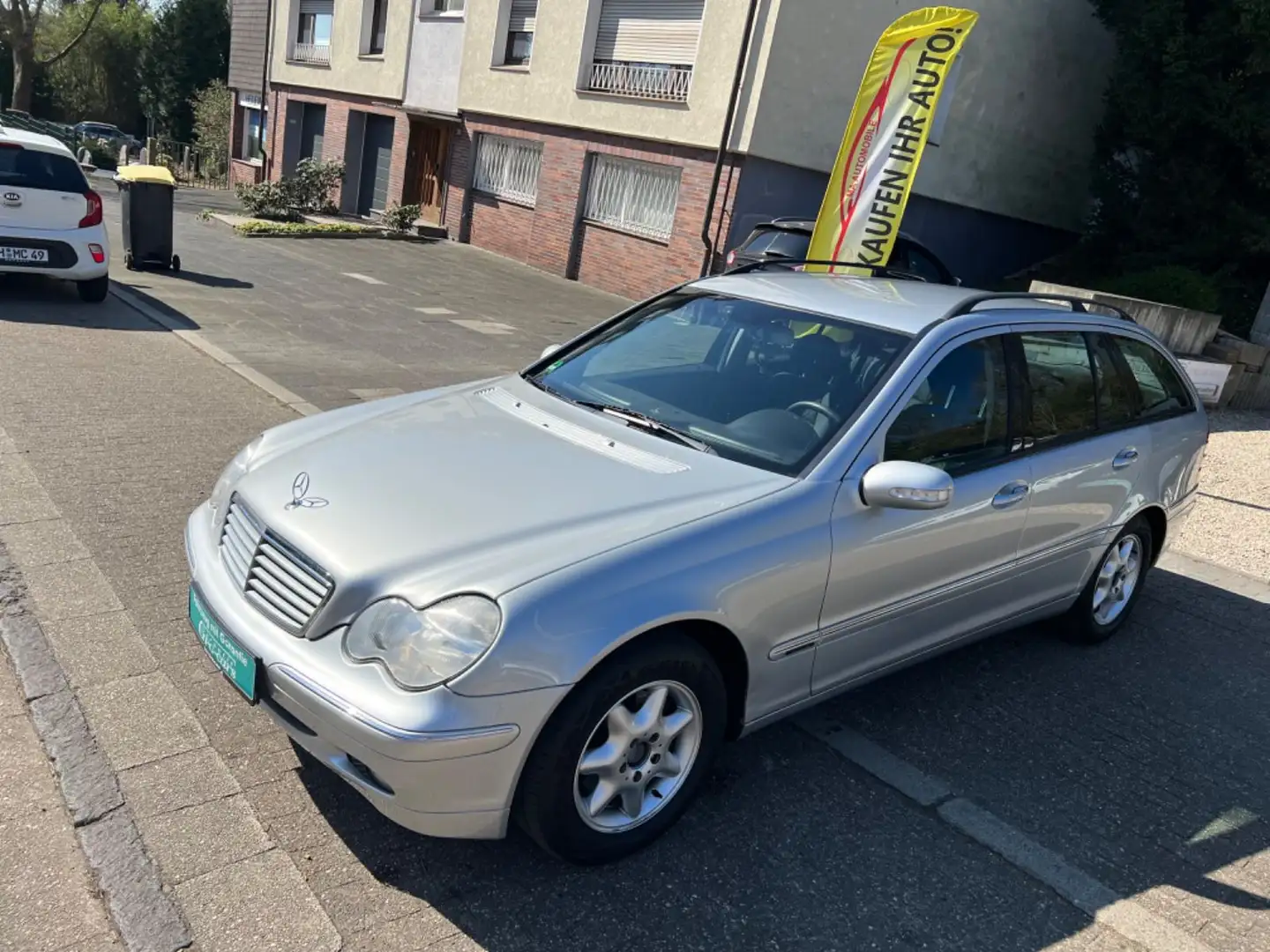 Mercedes-Benz C 180 T ELEGANCE*TÜV NEU*GARAGENAUTO*TOP*AUTOMAT Plateado - 1