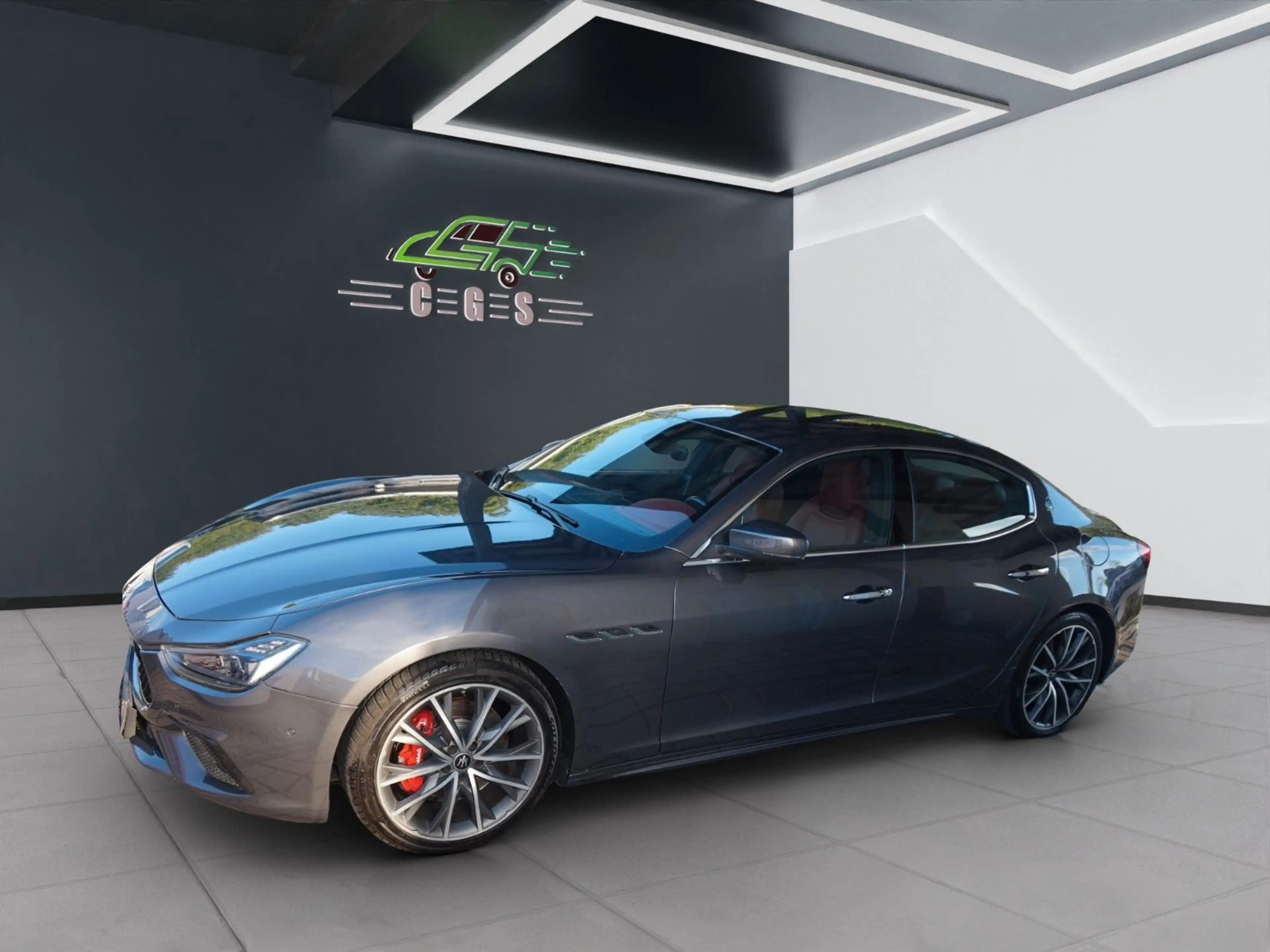 Maserati Ghibli 3.0 V6 GranSport S*Leder Rot~High-End B&W — photo 3