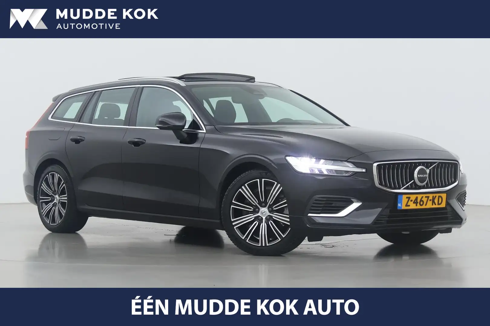 Volvo V60 T6 Plug-in hybrid Plus Bright | Panoramadak | Trek Negru - 1