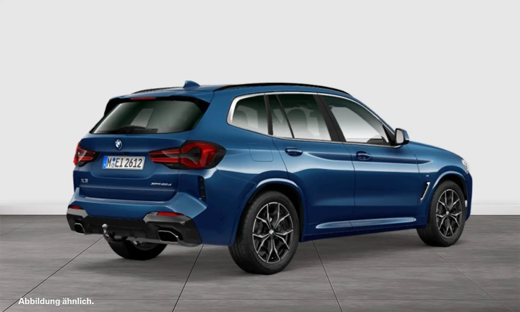 BMW X3 xDrive20d M SPORT+AHK+PANO+PA PLUS+HiFi Blau - 2