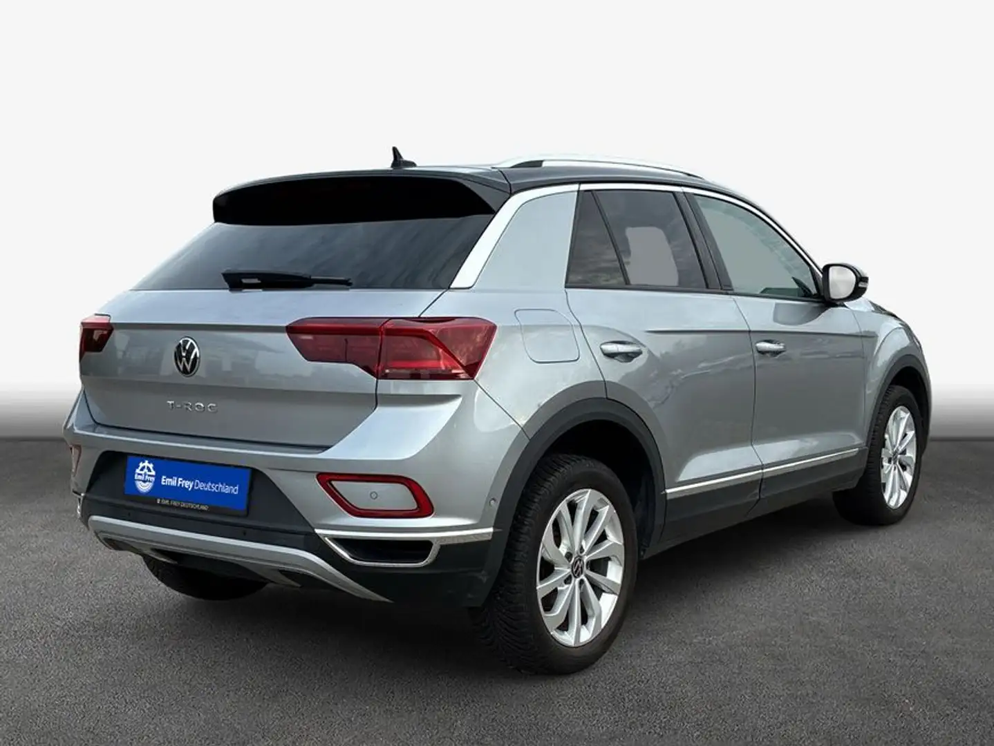 Volkswagen T-Roc Style 1.5l TSI DSG Leder IQ.Light IQ.Drive Silber - 2