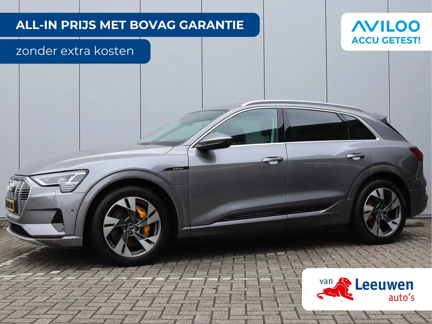 Audi e-tron 50 quattro Launch edition plus 71 kWh | ACC | Pano Grijs - 1
