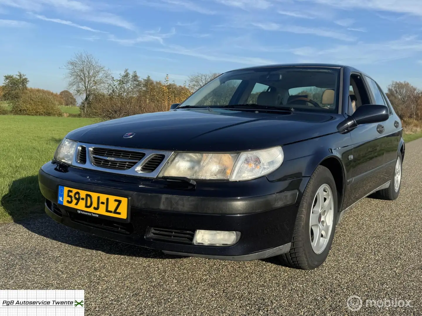 Saab 9-5 3.0t v6 2000 aut nw apk Blauw - 1
