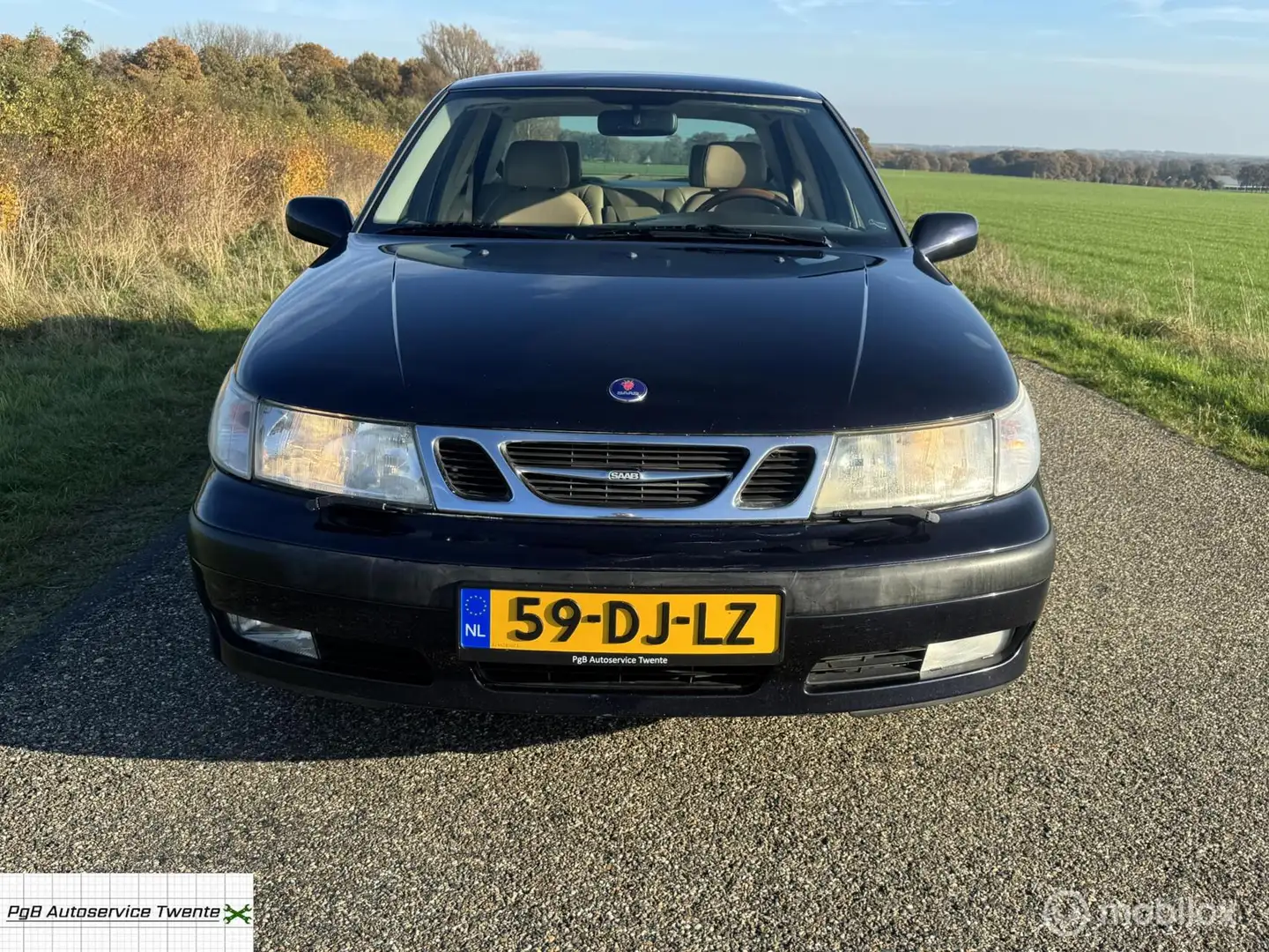 Saab 9-5 3.0t v6 2000 aut nw apk Blauw - 2