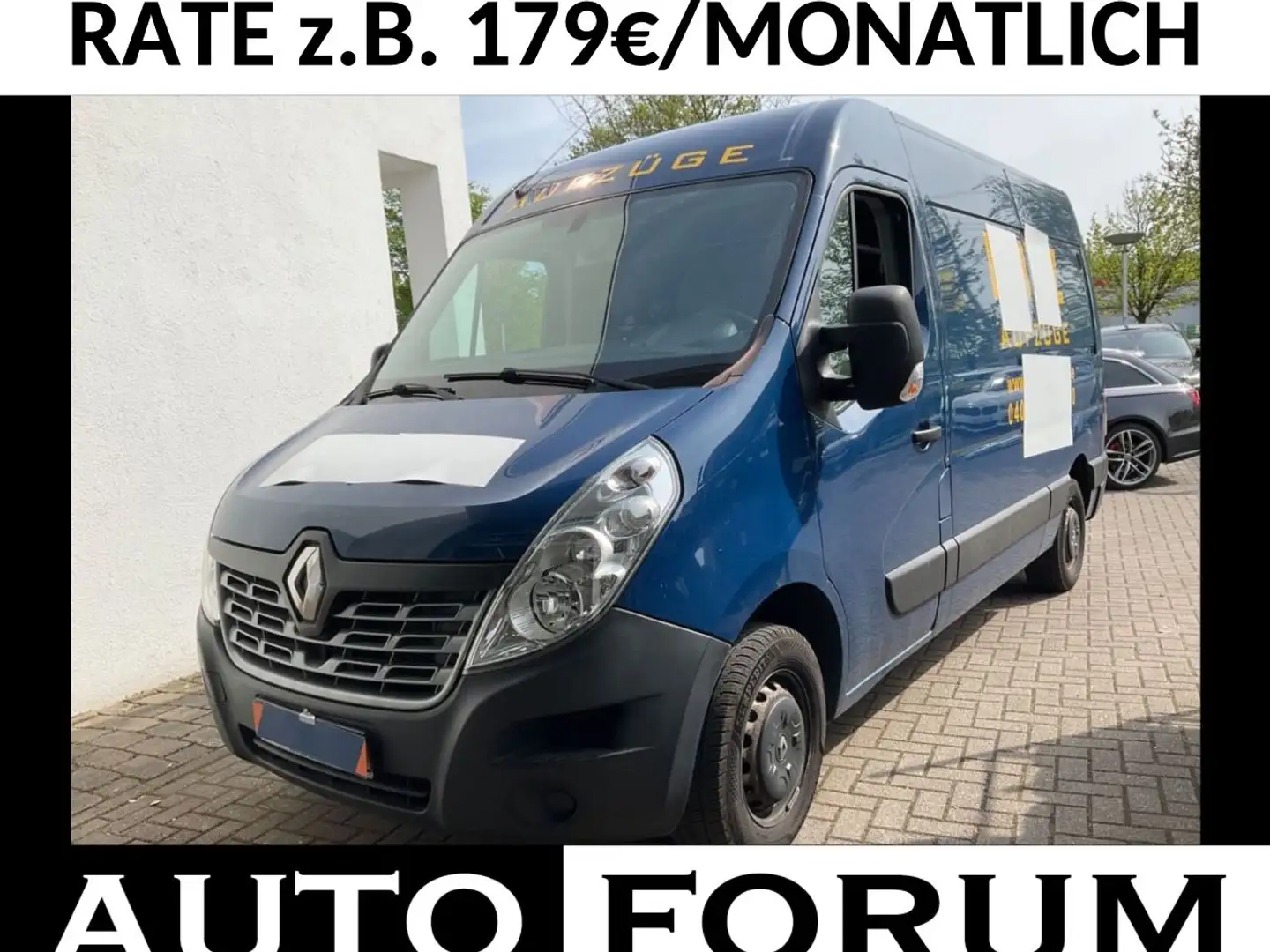 Renault Master 2.3 dCi L2H2 3,5t WERKSTATT REGALE KLIMA Blau - 1