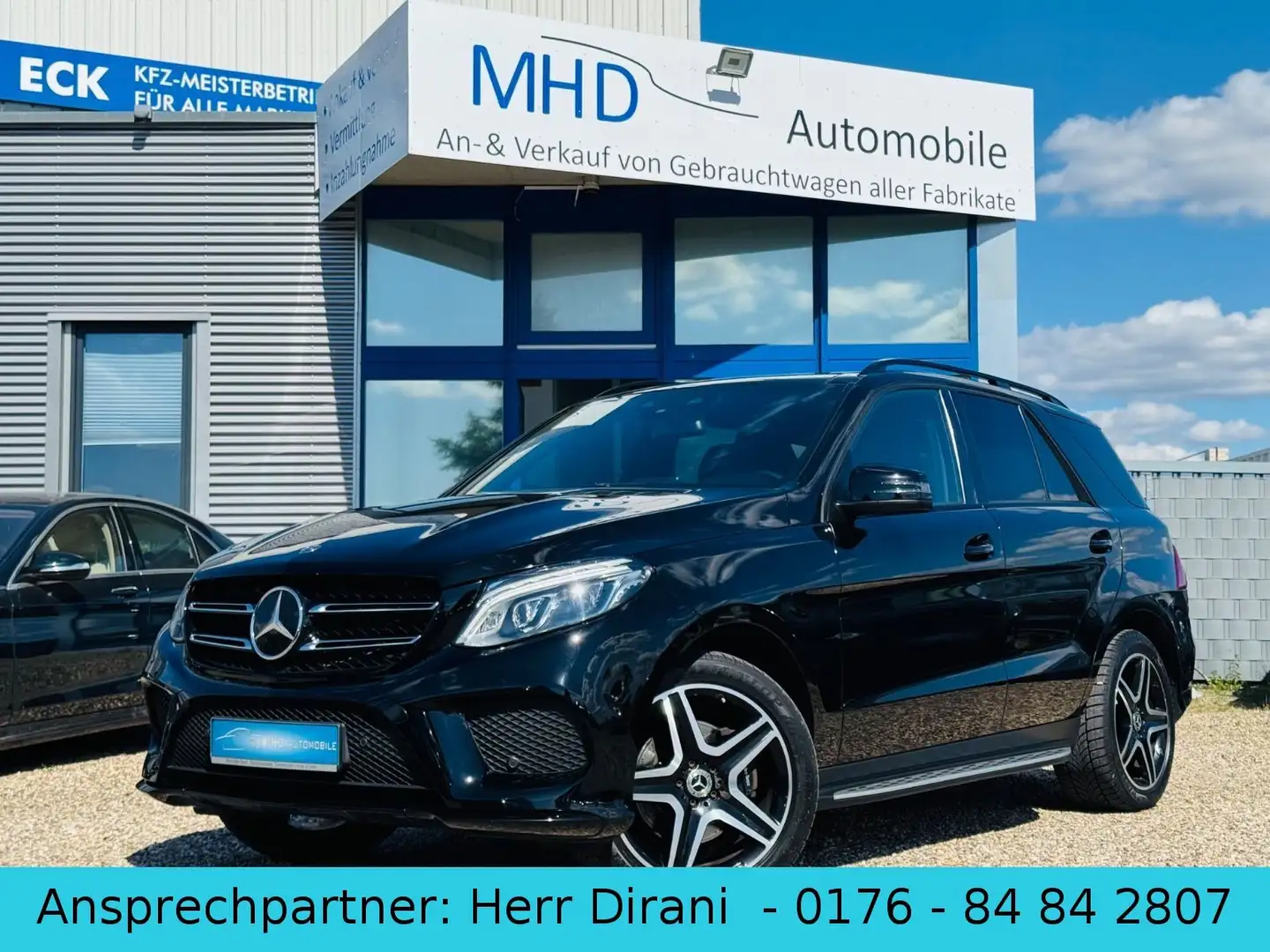 Mercedes-Benz GLE 350 d 4Matic 2x AMG  Night*ILS*Pano*Sthz*H&K Noir - 1