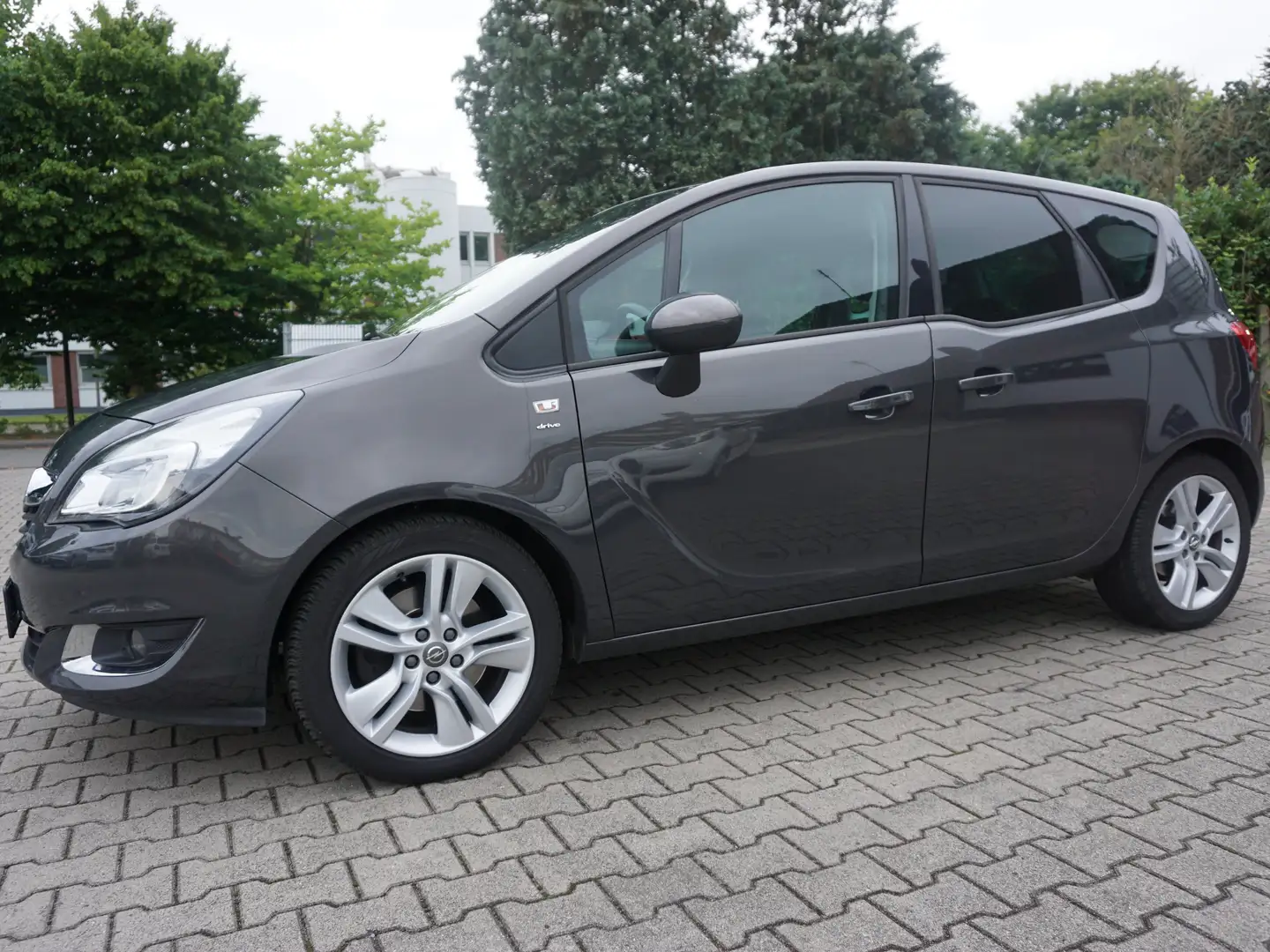 Opel Meriva Drive /1-HAND/KLIMA/EURO6/SCHECKHEFT/NAVI/ Grau - 2