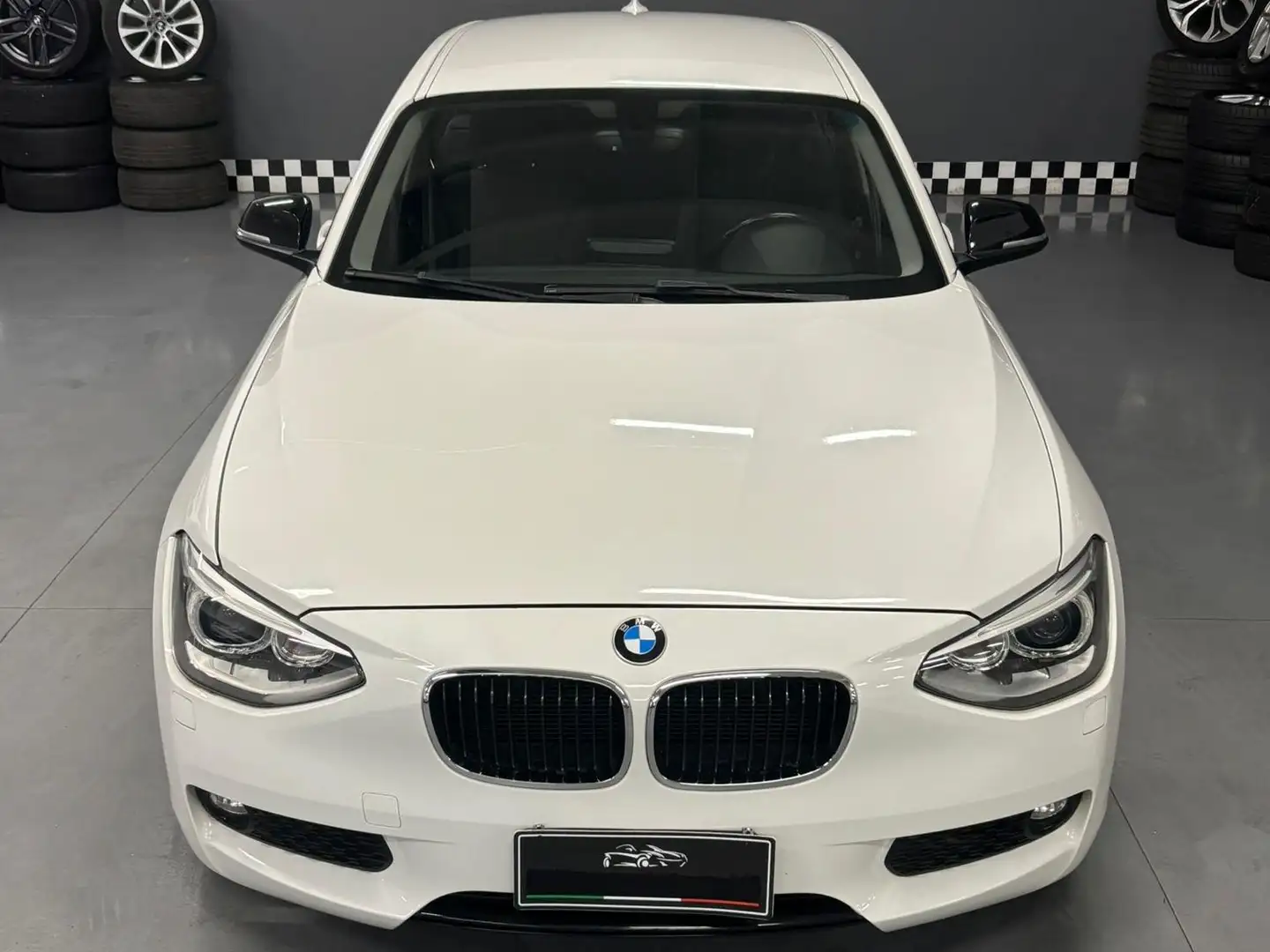 BMW 118 Serie 1 F/20-21 2015 118d 5p Msport Bianco - 1