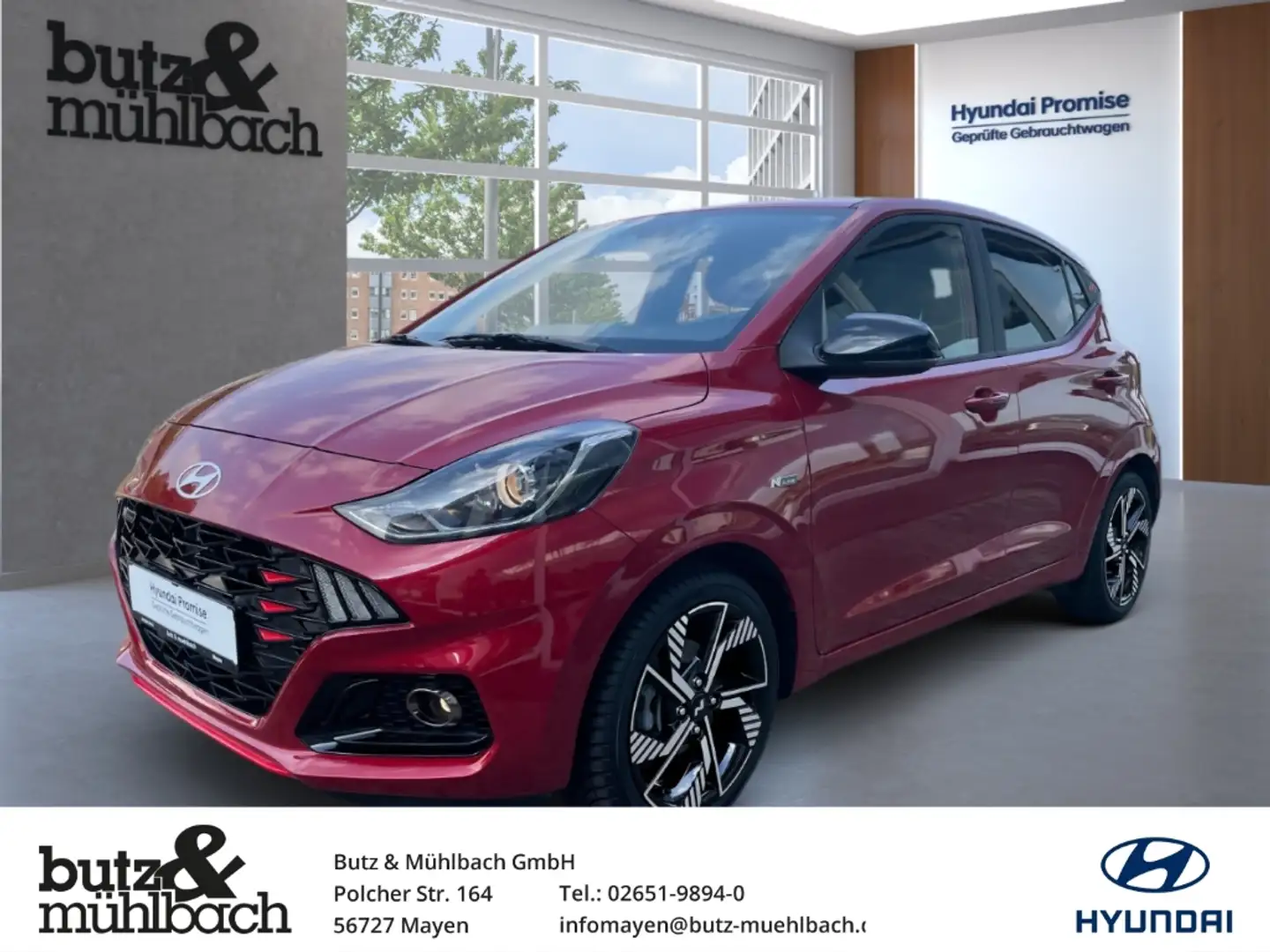 Hyundai i10 N Line 1.0 EU6d Roşu - 1