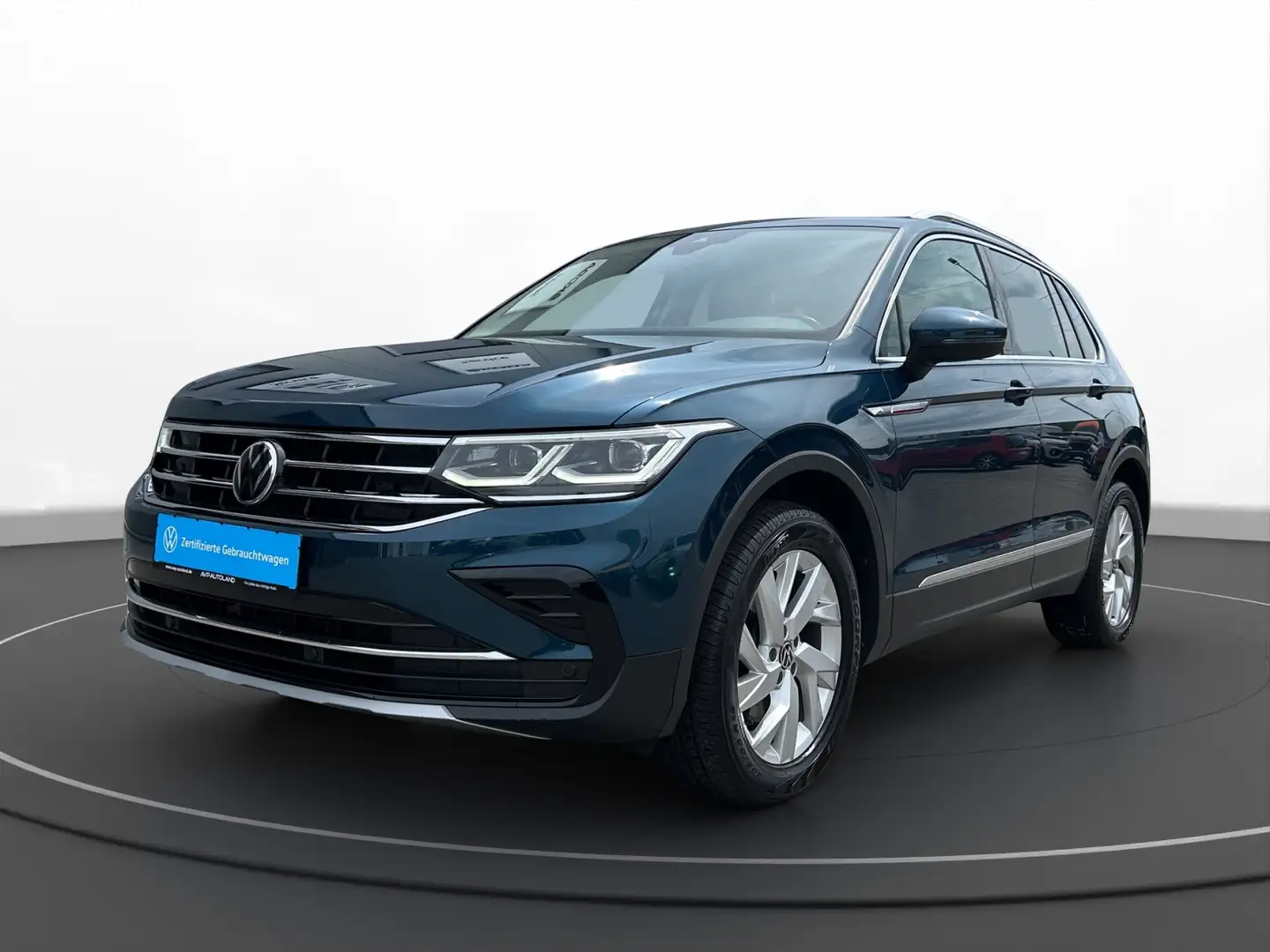 Volkswagen Tiguan 2.0 TSI DSG 4MOTION Elegance | AHK | Blau - 2