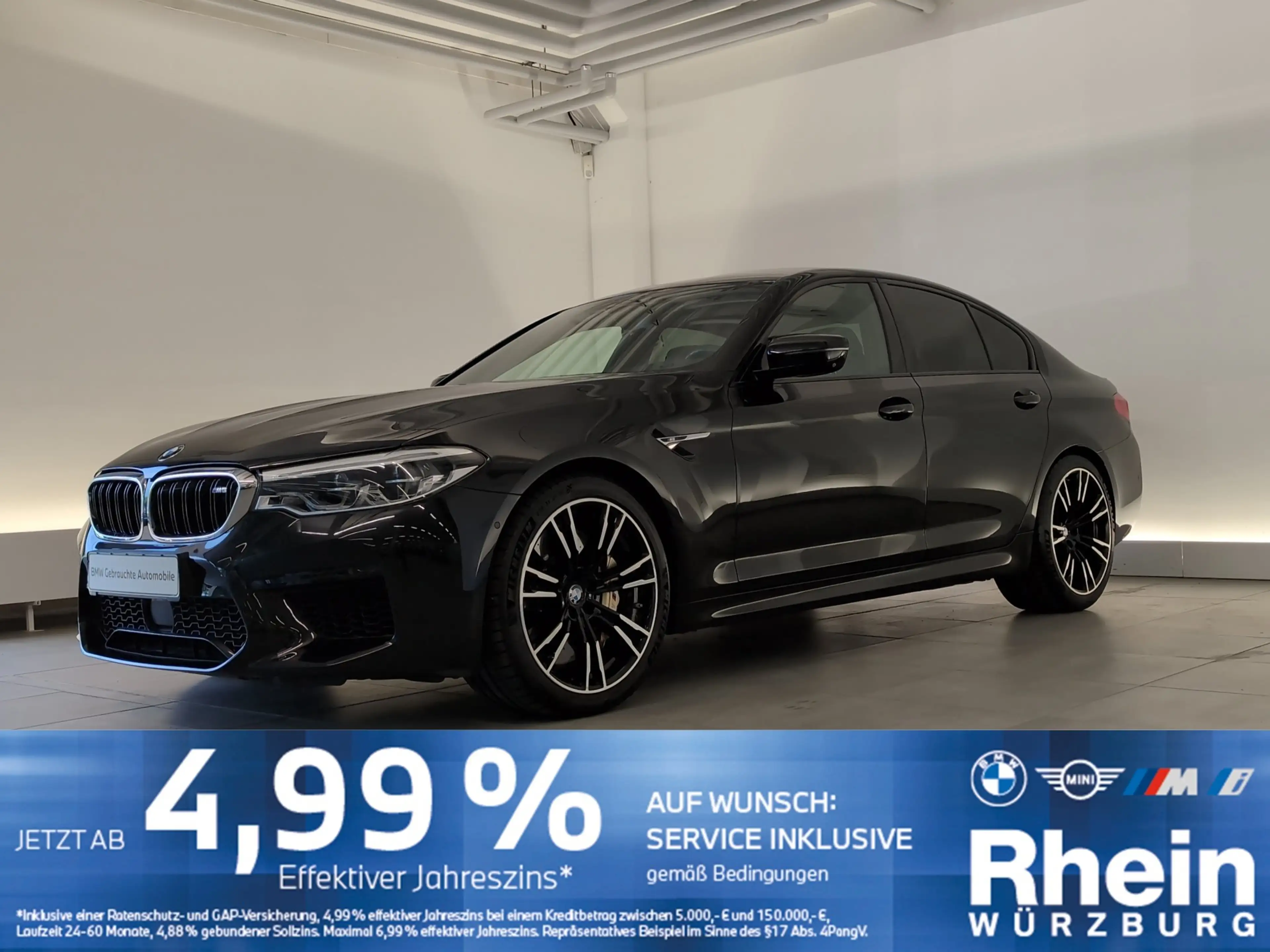 BMW M5 Limousine Navi/LED/360°/SHZ v+h/HuD/ACC/Apple Nav — photo 2