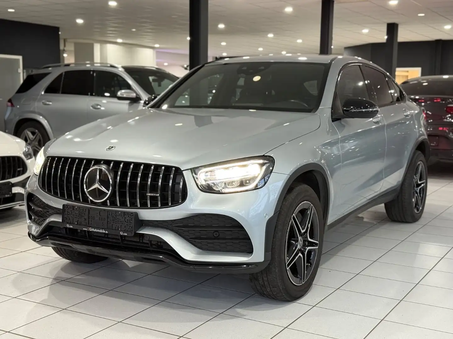 Mercedes-Benz GLC 300 de Coupe 4M*AMG-LINE*DISTRONIC*KAMERA*AH Silber - 1