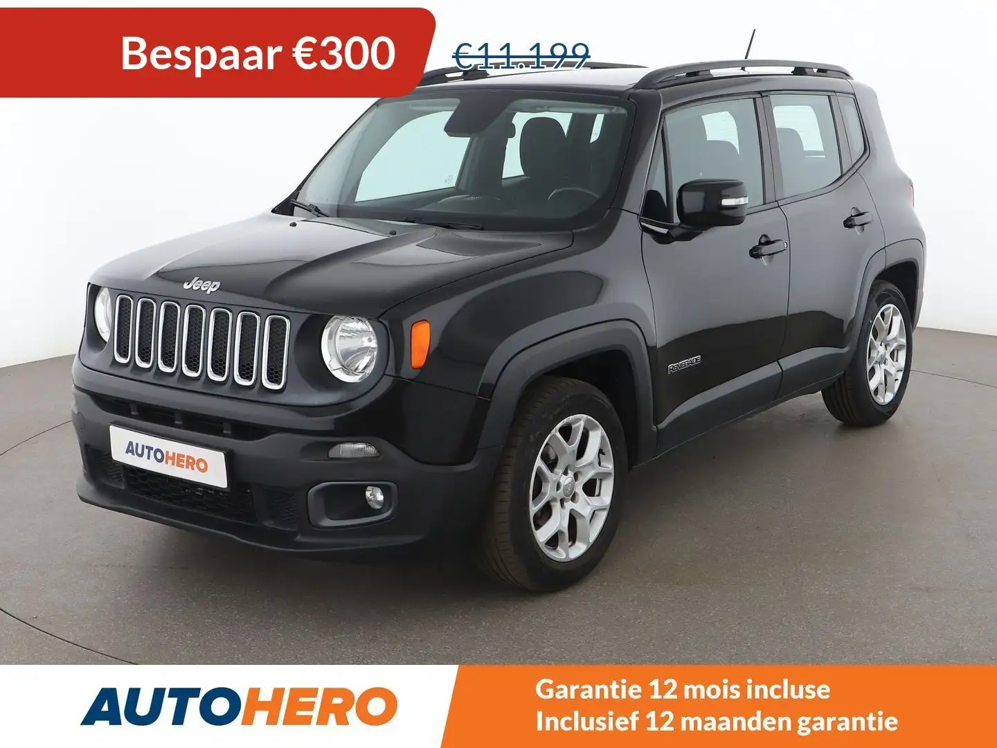 Jeep Renegade 1.4 M-Air Longitude FWD Noir - 1