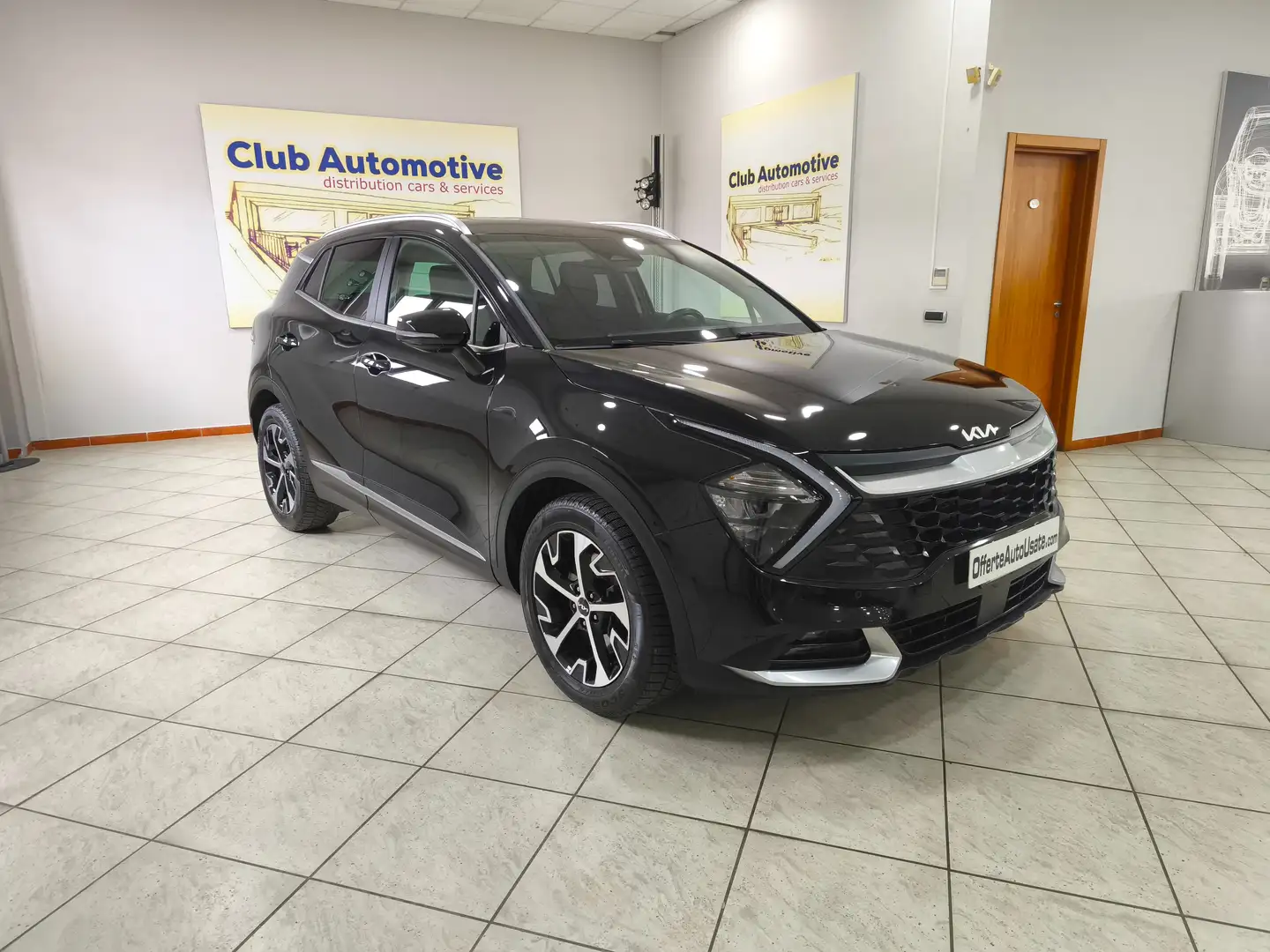 Kia Sportage Sportage 1.6 crdi mhev Style dct Zwart - 1