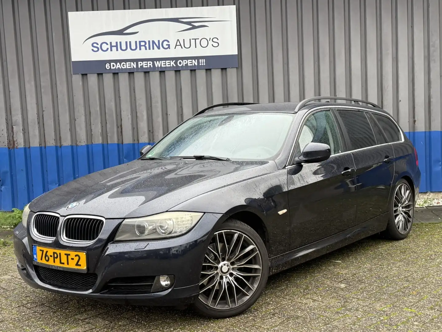 BMW 318 3-serie Touring 318i Business Line Navi xenon Bleu - 1