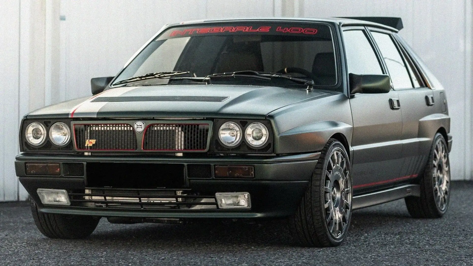 Lancia Delta Delta HF Integrale 400 Zilver - 1