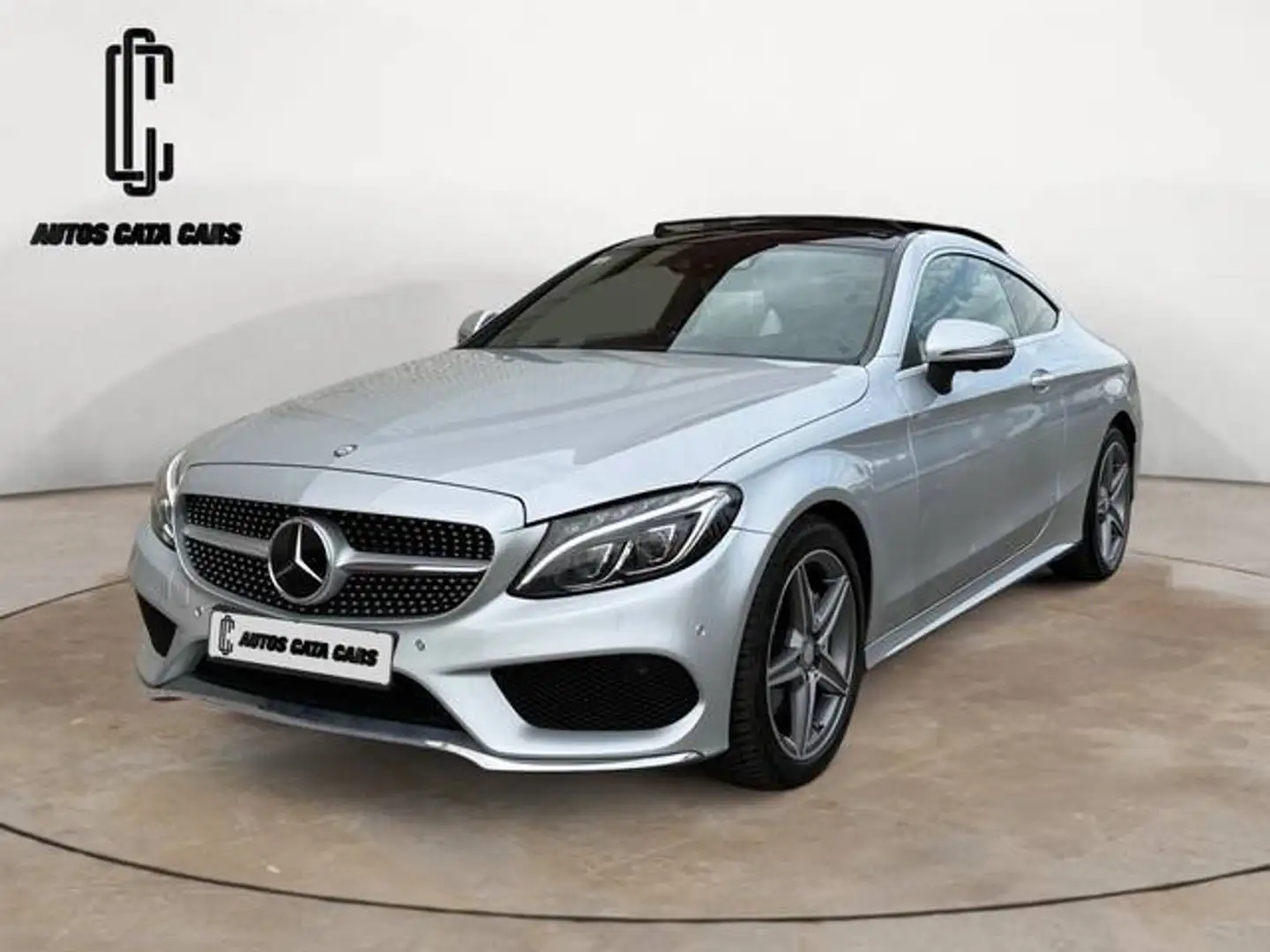 Mercedes-Benz C 220 Coupé 220d Gris - 2