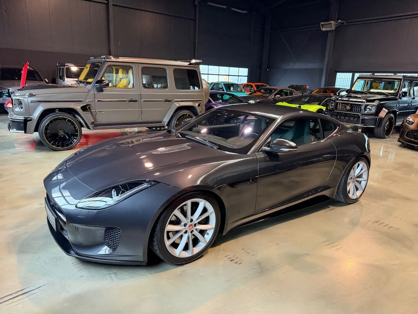 Jaguar F-Type F-TYPE Coupe SPORTABGAS/19ZOLL/DEUTSCH Grau - 1