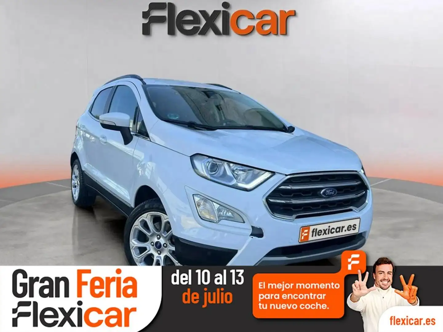 Ford EcoSport 1.0T EcoBoost 92kW (125CV) S&S Titanium Blanc - 1