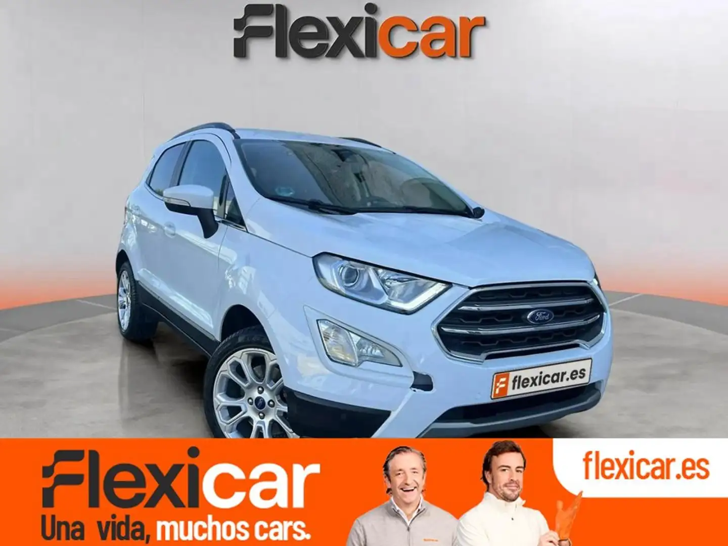 Ford EcoSport 1.0T EcoBoost 92kW (125CV) S&S Titanium Wit - 1