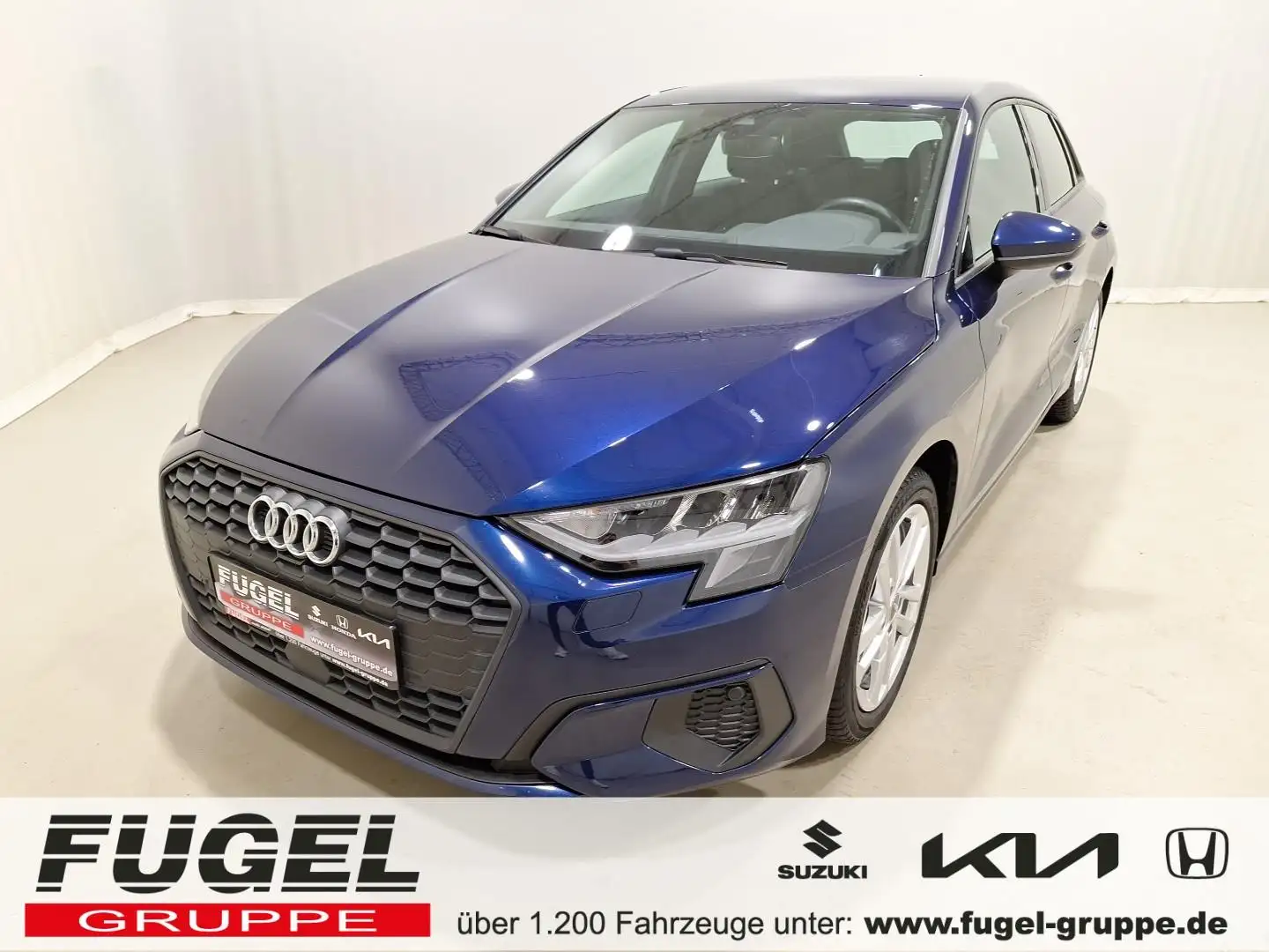 Audi A3 2.0 TDI 35 S tronic ACC|Sound|Navi|virt.Cock.|SHZ Blau - 1