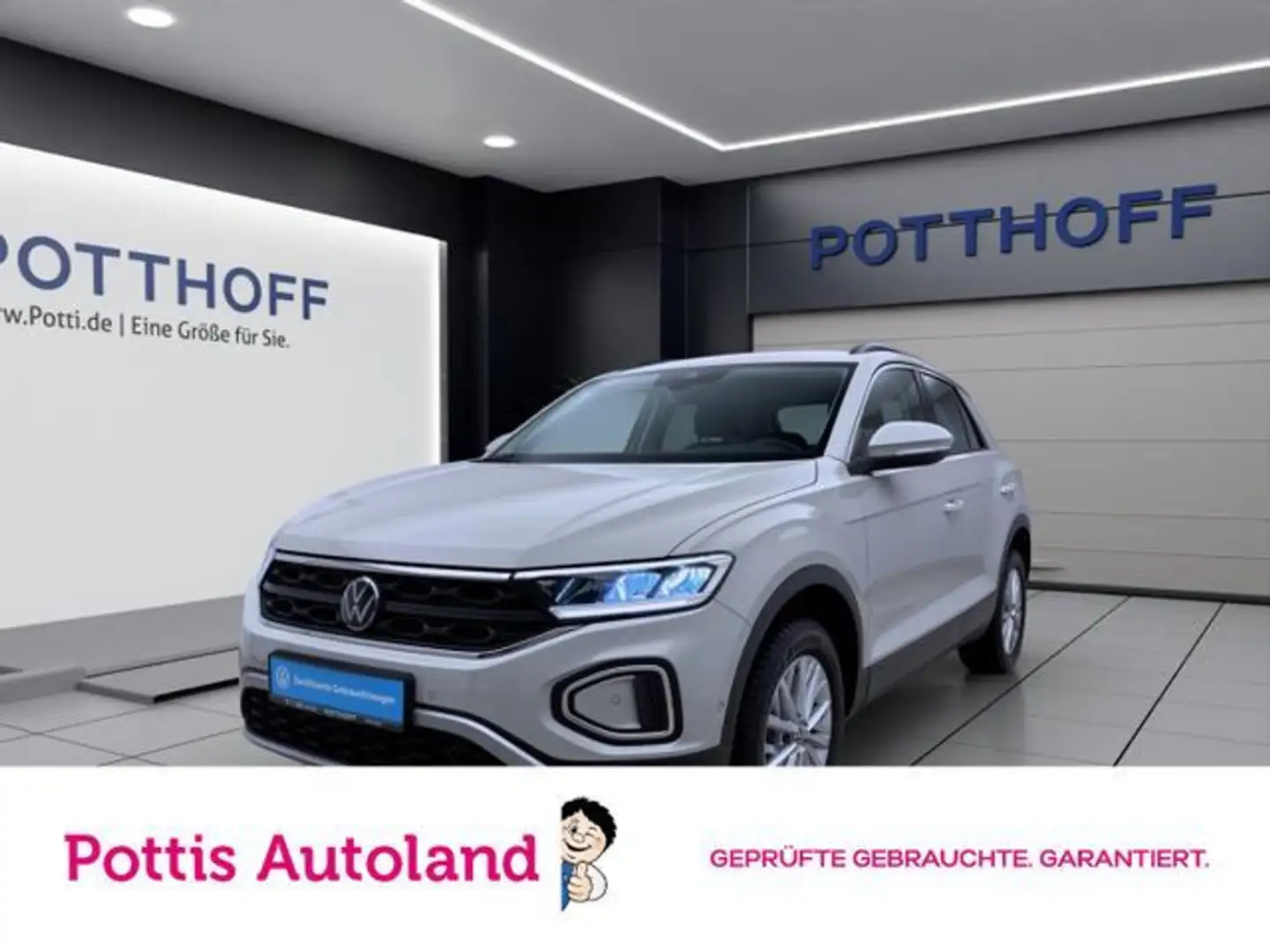 Volkswagen T-Roc 1.0 TSI LIFE KAMERA PDC LED DAB+ Grau - 1