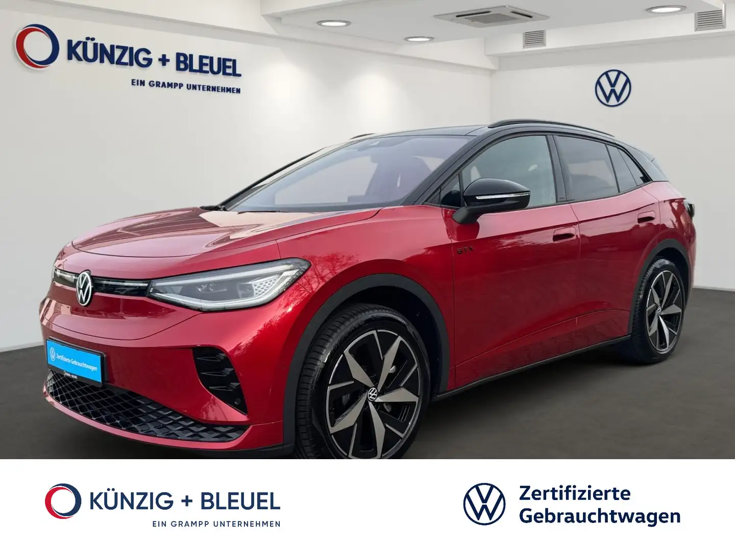 Volkswagen ID.4 ID.4 GTX 4MO*340PS*Nav*Pano*AHK*Harman*DCC* Rot - 1