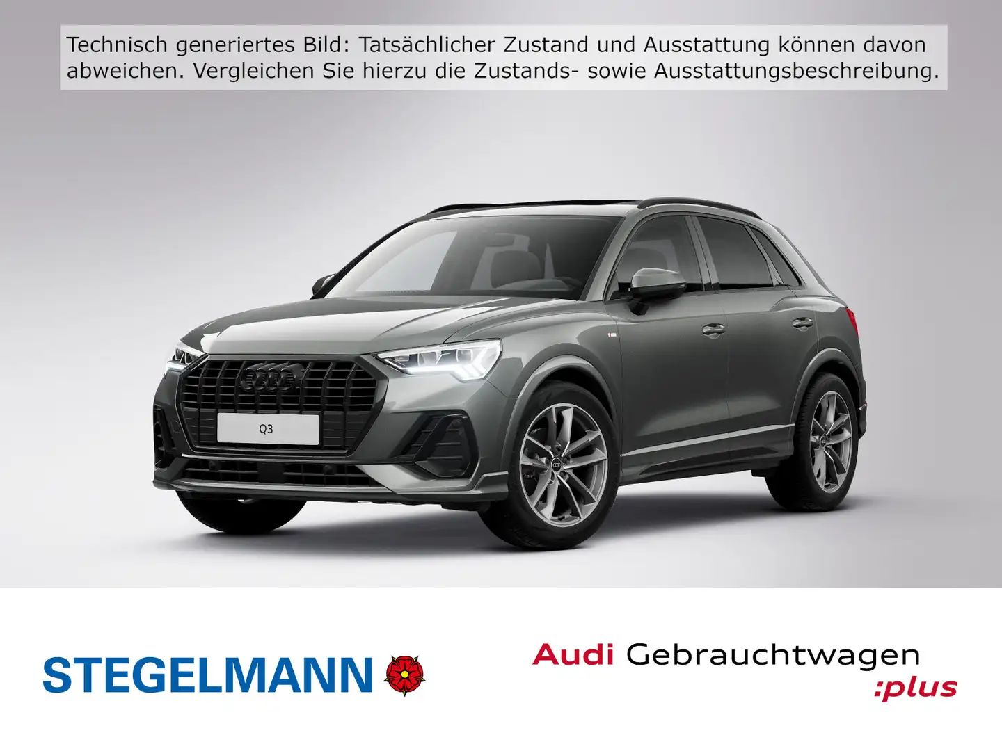 Audi Q3 35 TFSI S-tronic S-Line *AHK*Pano*Kamera* Gris - 1