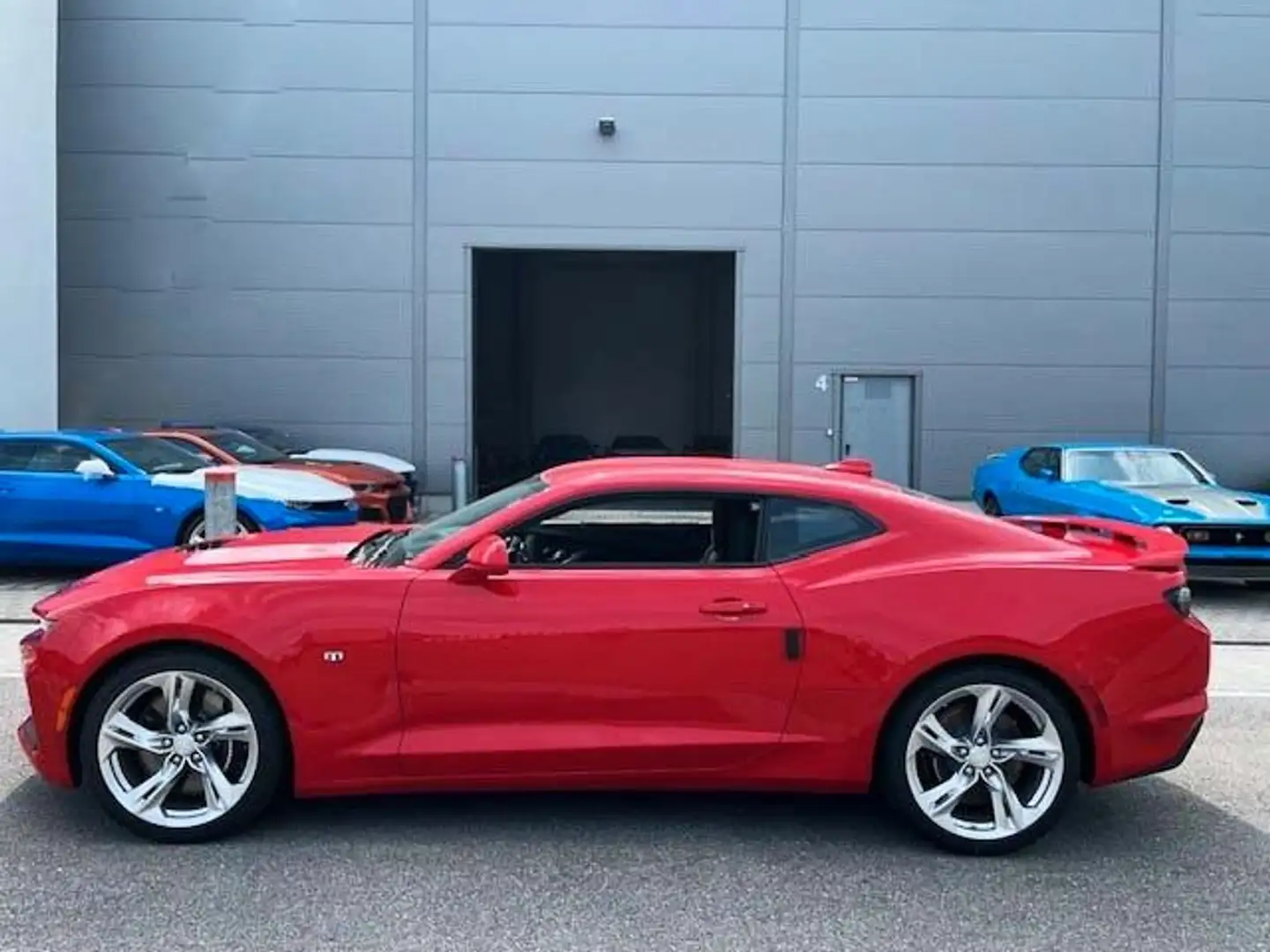 Chevrolet Camaro Coupe SS 6.2 V8 Klappe-Recaro Rot - 2