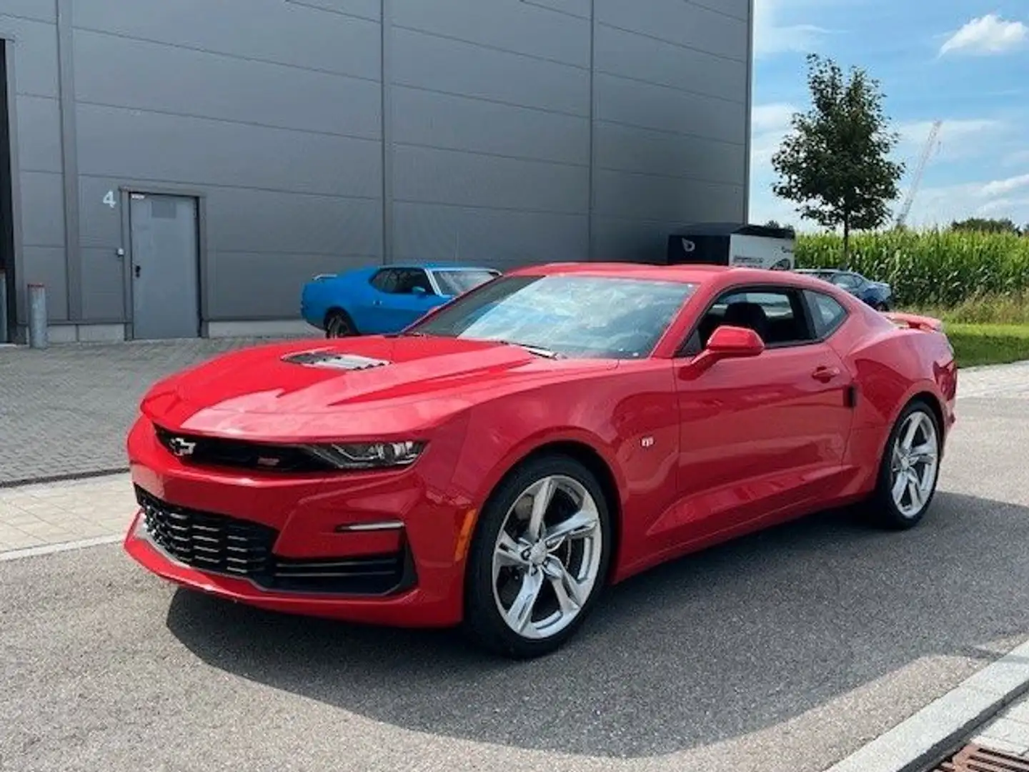 Chevrolet Camaro Coupe SS 6.2 V8 Klappe-Recaro Rot - 1