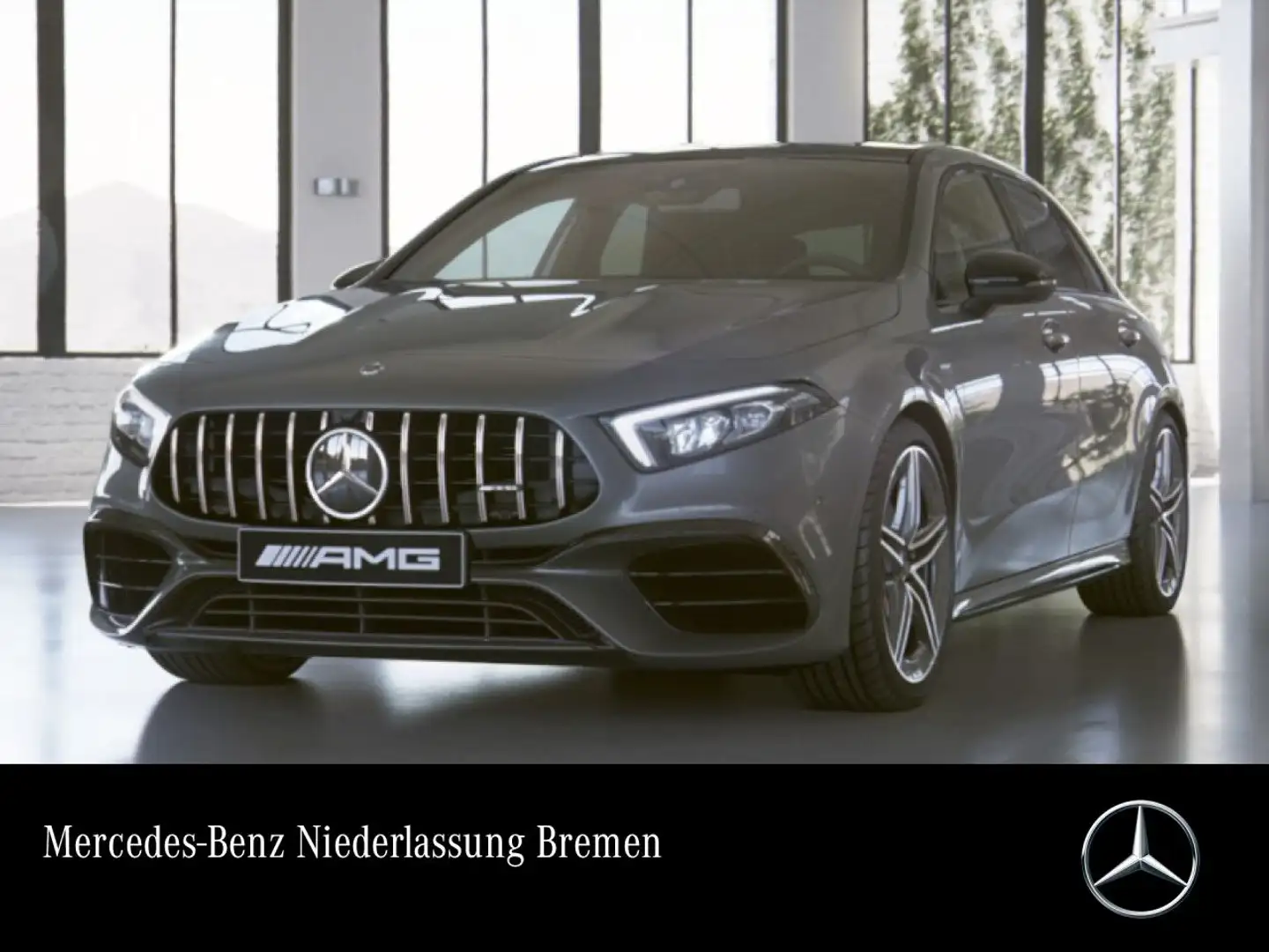 Mercedes-Benz A 45 AMG A 45 S 4M Kompakt DRIVERS+PANO+360°+LED+19"+8G Grau - 1