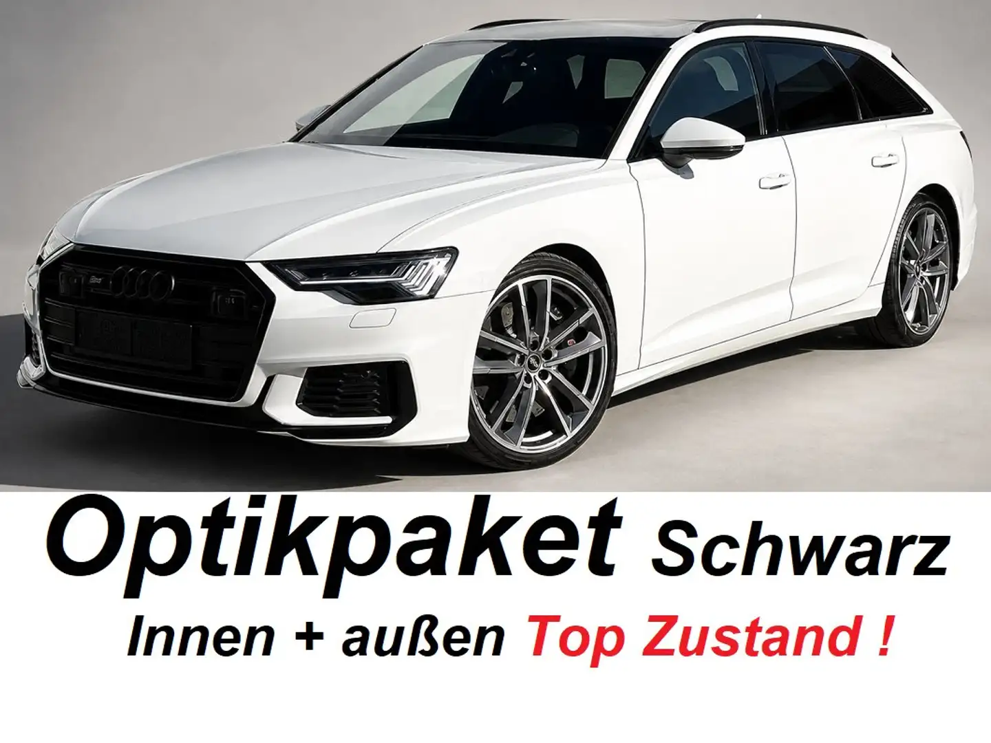 Audi S6 TDI quattro,Matrix,21,Luftfederung+Allradlenkung!! Weiß - 1