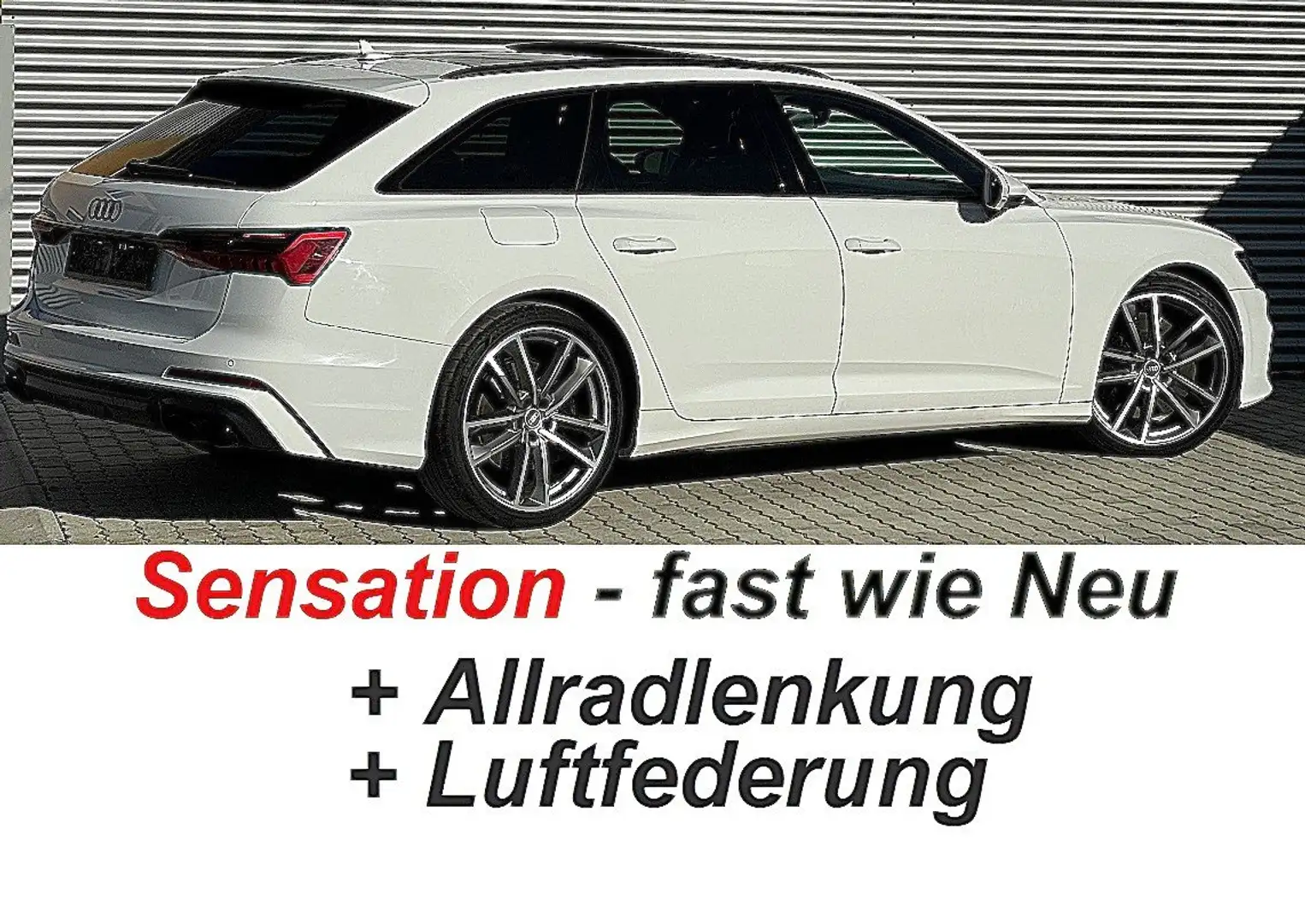 Audi S6 TDI quattro,Matrix,21,Luftfederung+Allradlenkung!! Weiß - 2
