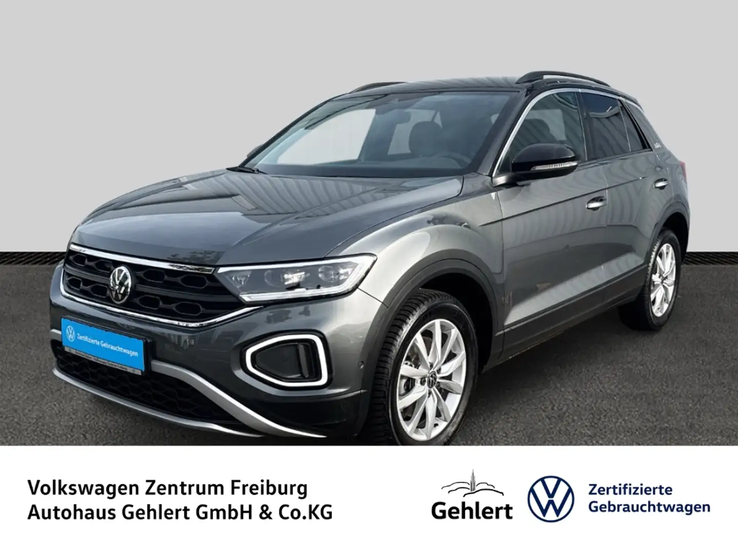 Volkswagen T-Roc Goal 2.0 TDI DSG AHK inkl. Alu-Winterräder Grau - 1