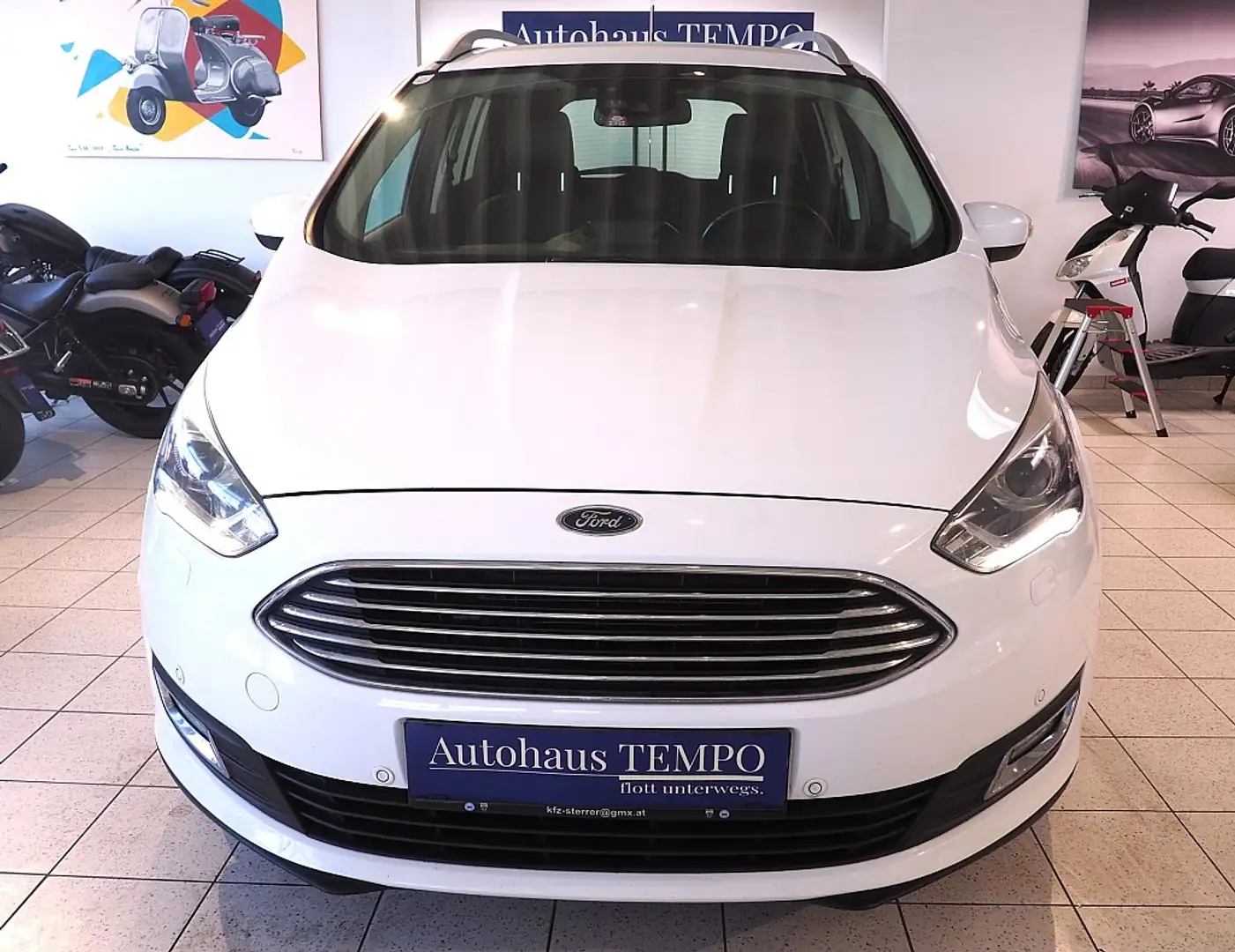 Ford C-Max C-MAX Titanium 1,5 TDCi --Automatik-- Wit - 2