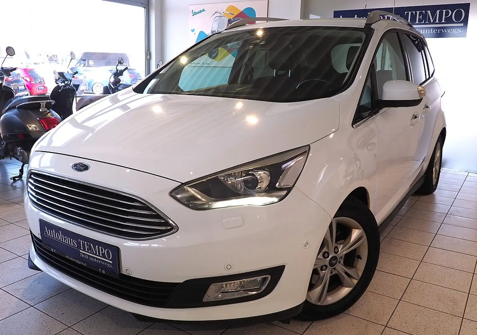Ford C-Max C-MAX Titanium 1,5 TDCi --Automatik-- Wit - 1