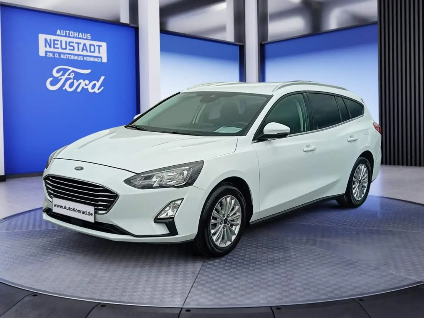 Ford Focus Turnier 1.5 EcoBlue Start-Stopp-System Aut. TITANI Weiß - 1