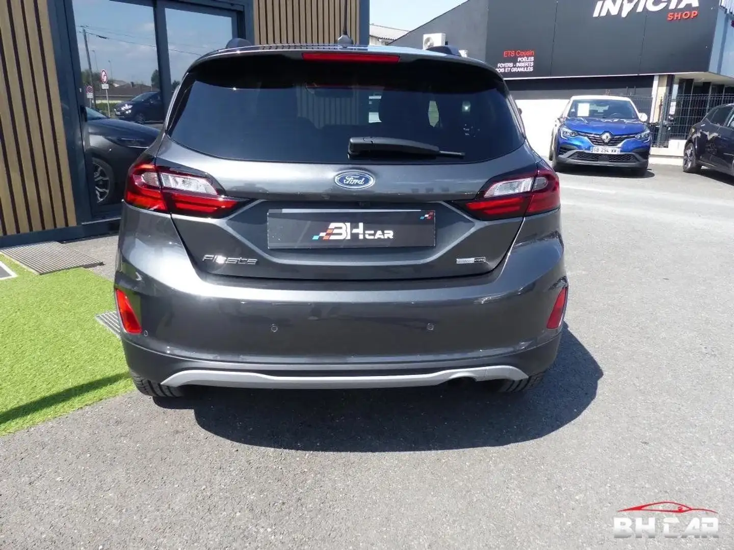 Ford Fiesta 1.0 ECOBOOST 125 MHEV HYBRID ActiveX BVA 4000 kms Gris - 2